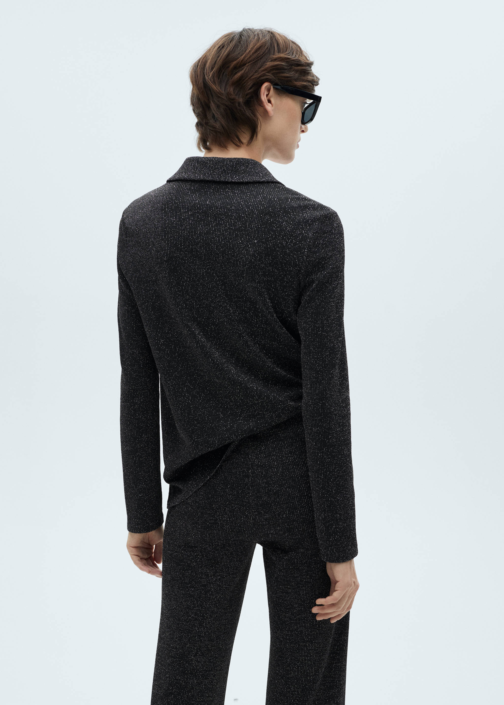 Chemise maille Lurex - Verso de l’article