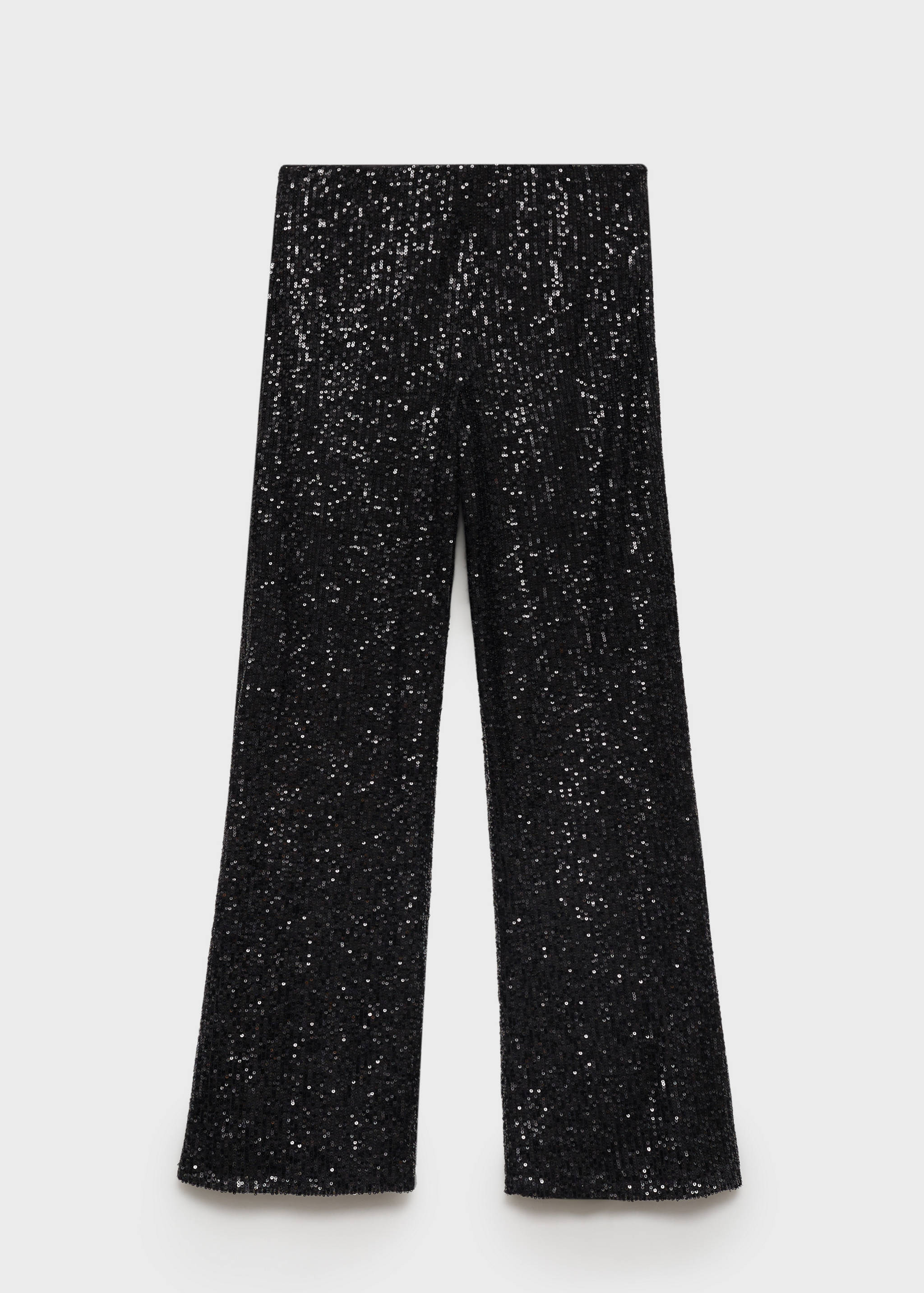 Sequined palazzo trousers - Article without model