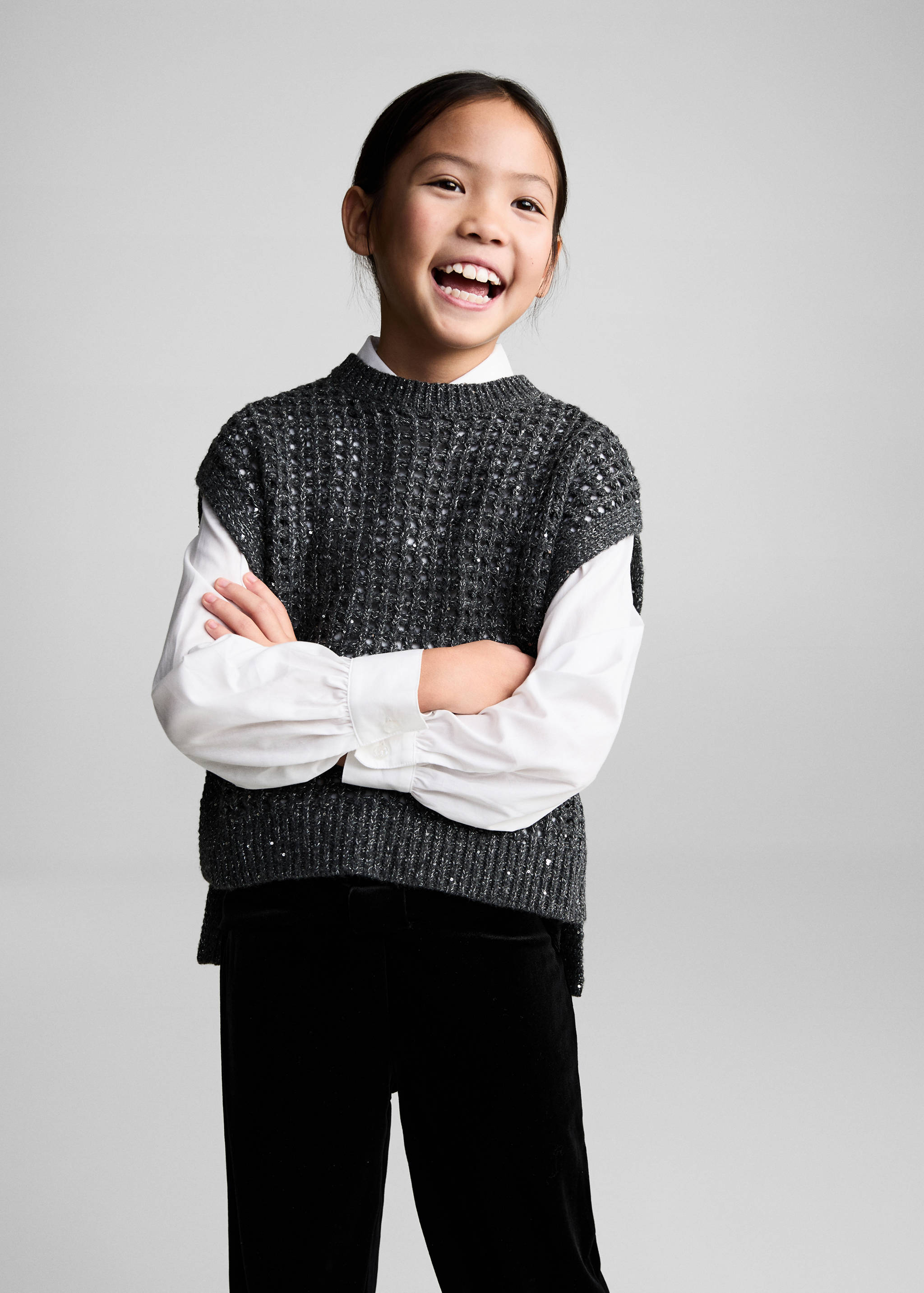 Pantalon velours - Plan moyen