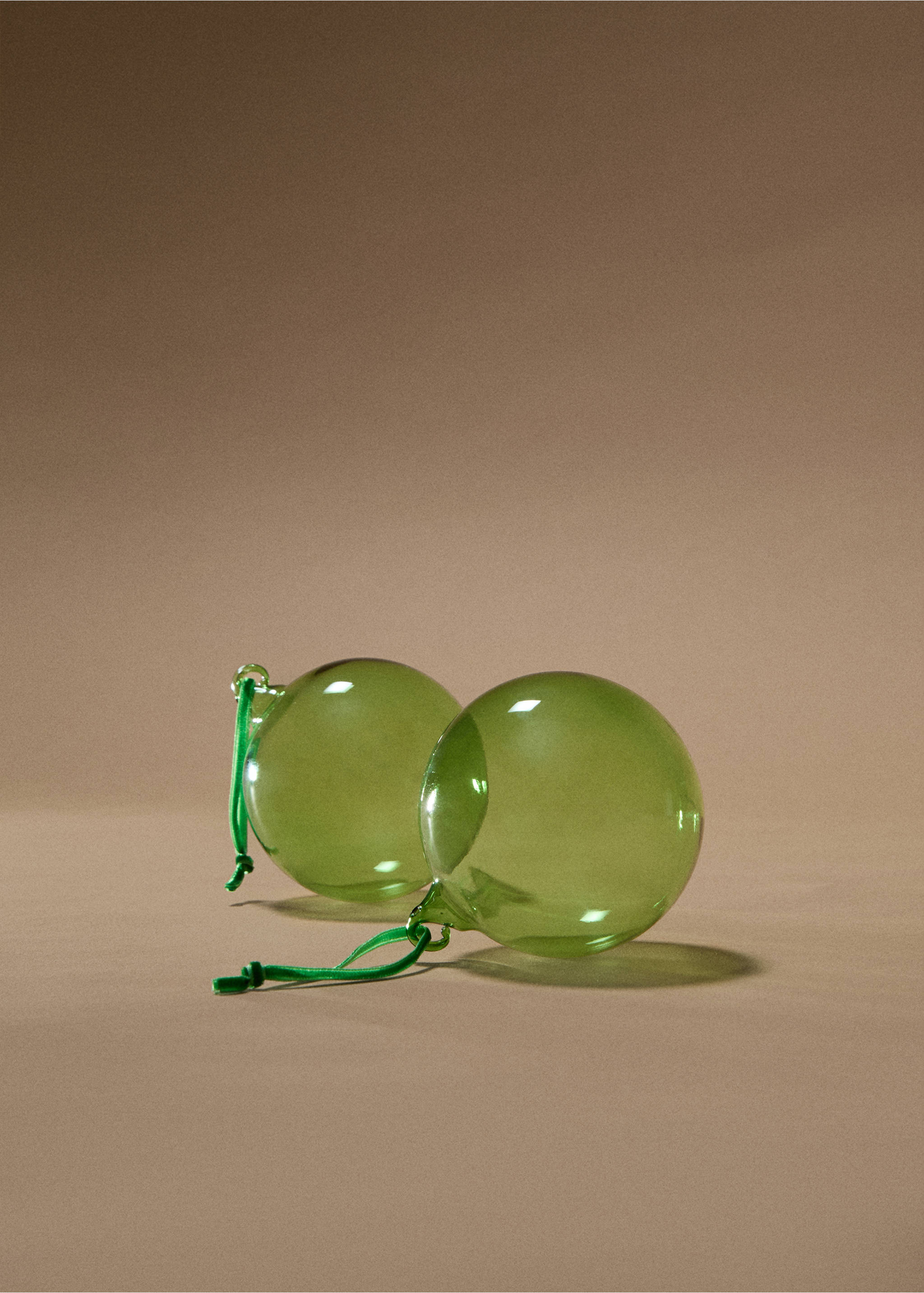 Christmas tree ball ornament - General plane, Green. Ref: 77049236-00.