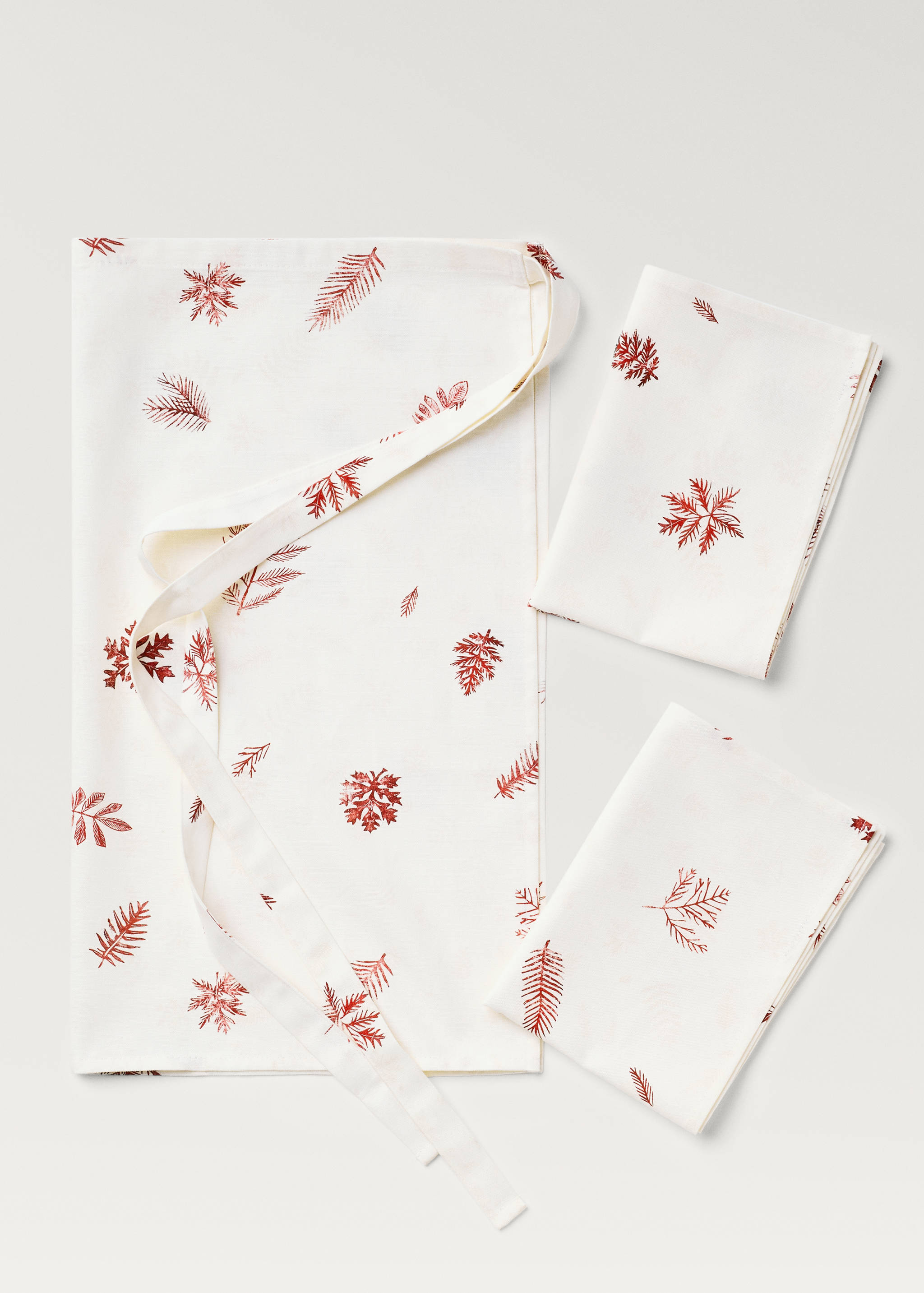 Apron with embroidered details - Details of the article 3