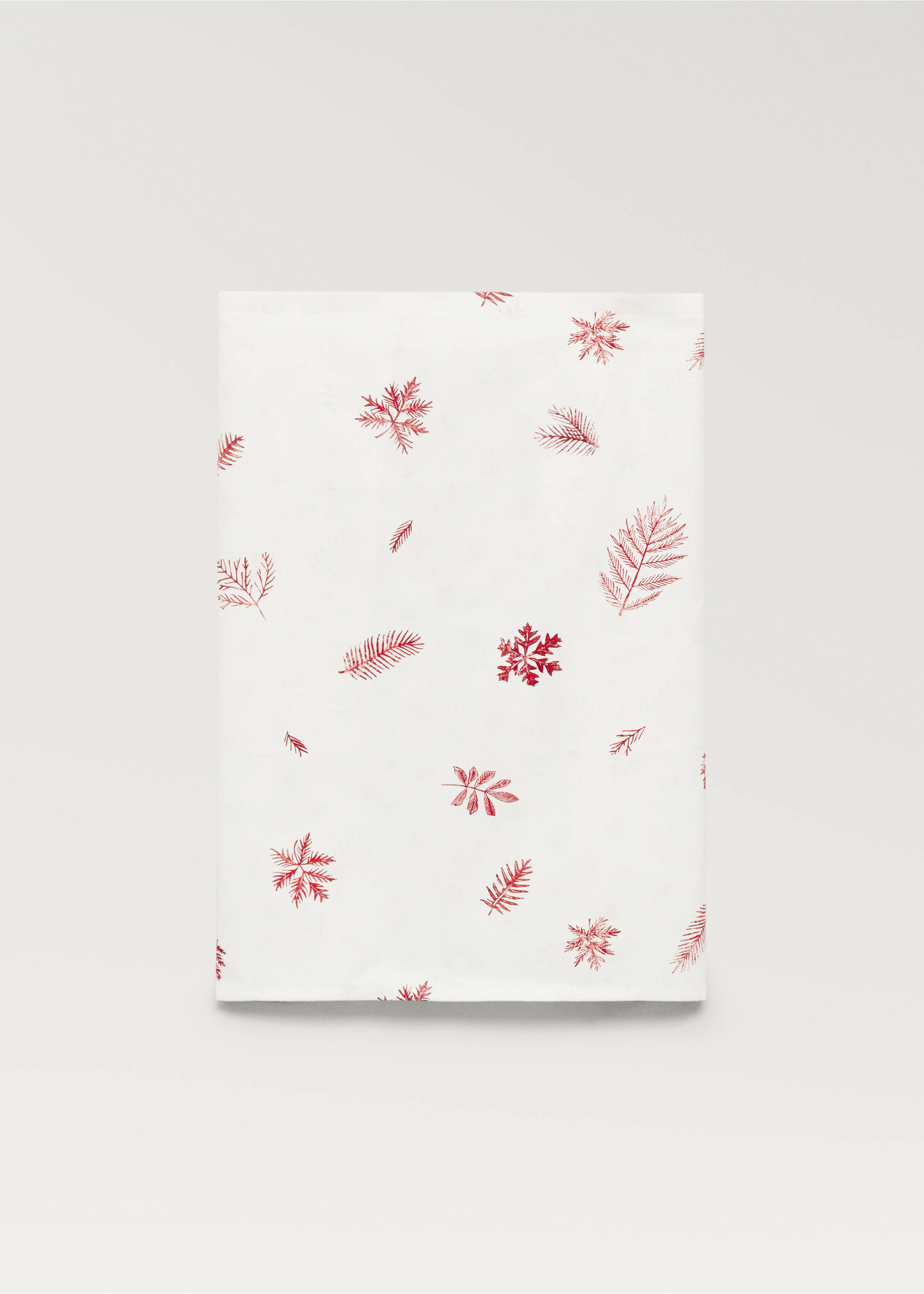 Apron with embroidered details - Article without model, White. Ref: 77049238-00.
