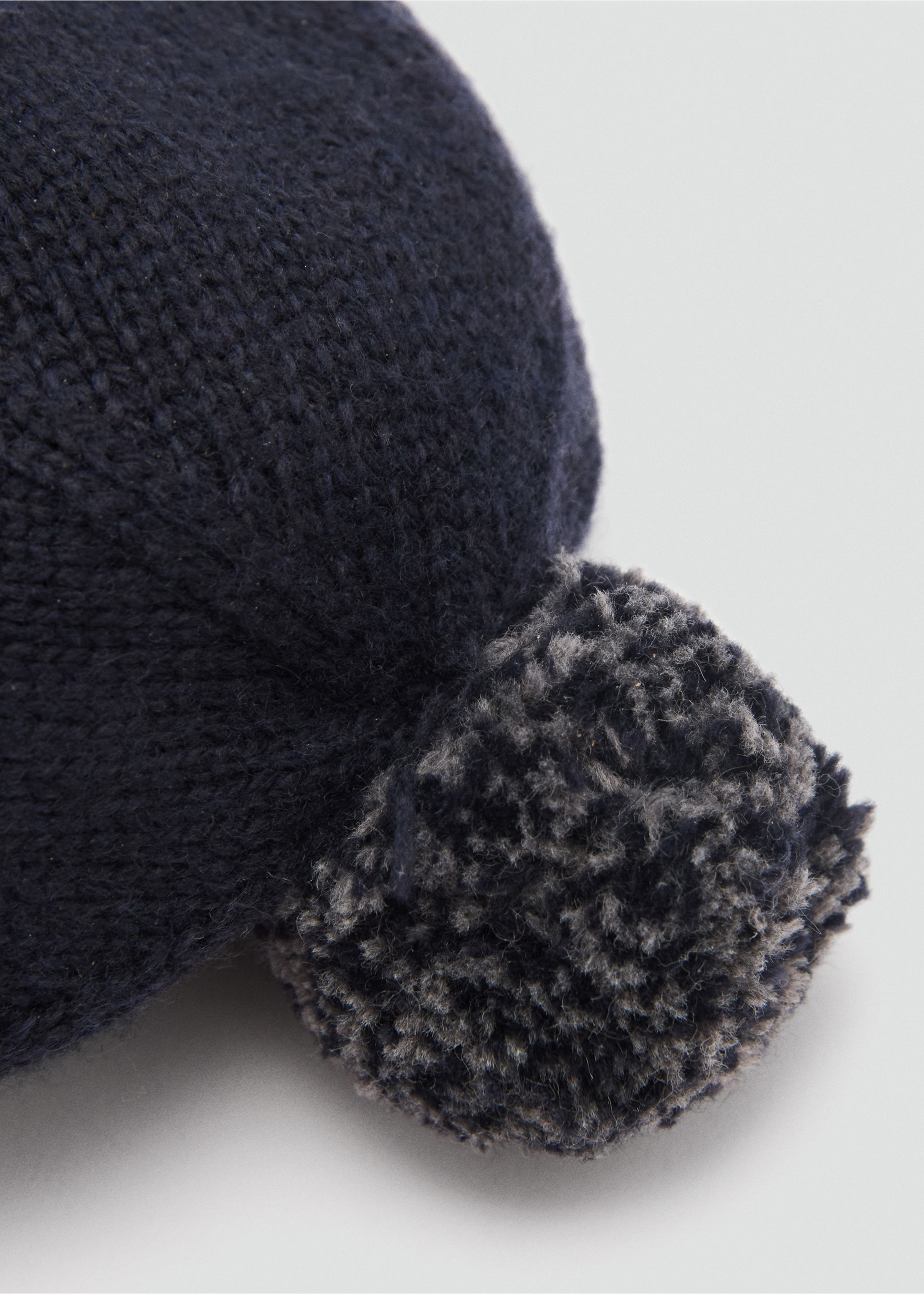 Gorro de jacquard com pompom - Pormenor do artigo 1