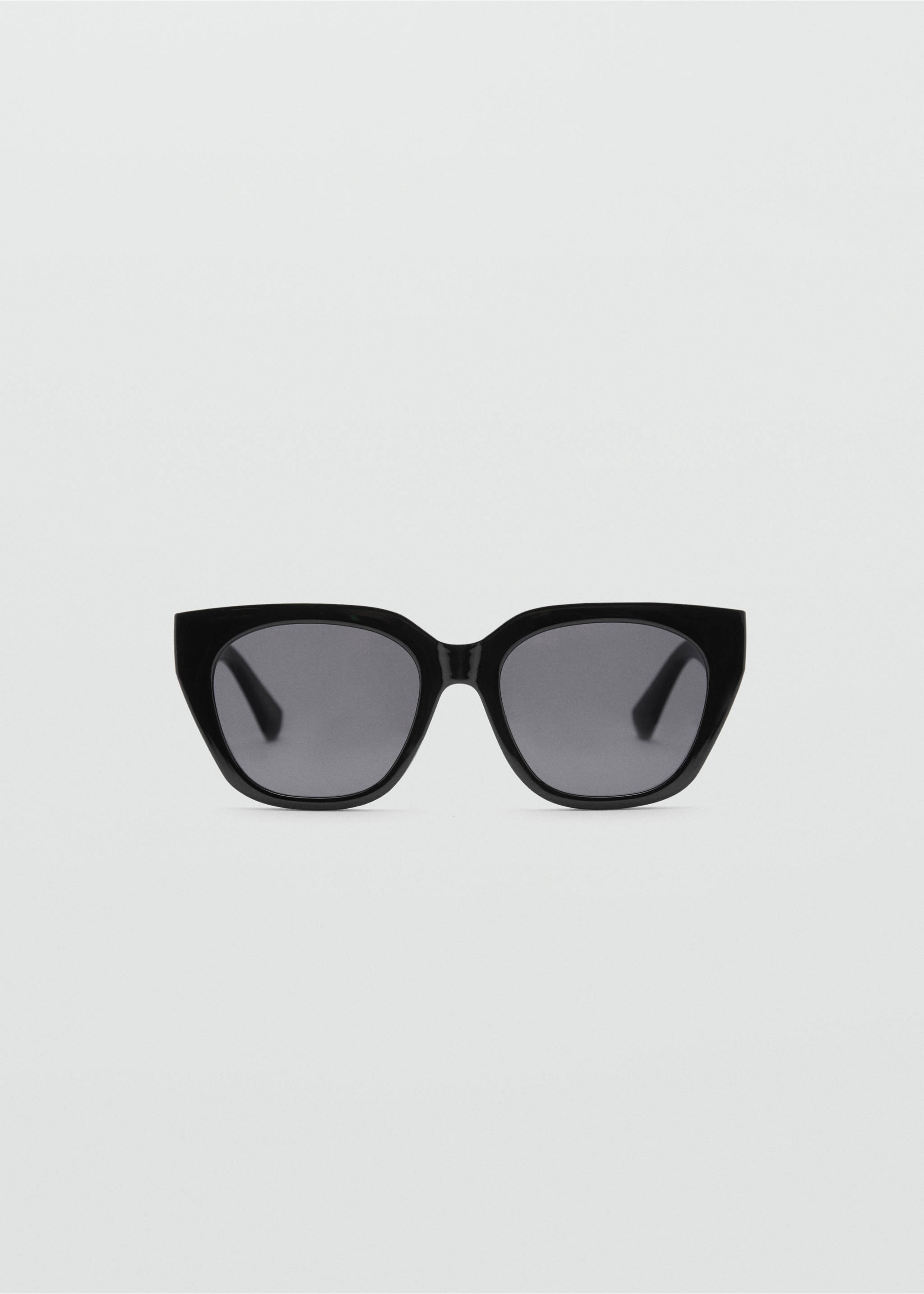 Squared frame sunglasses - Article without model, Black. Ref: 77050228-00.