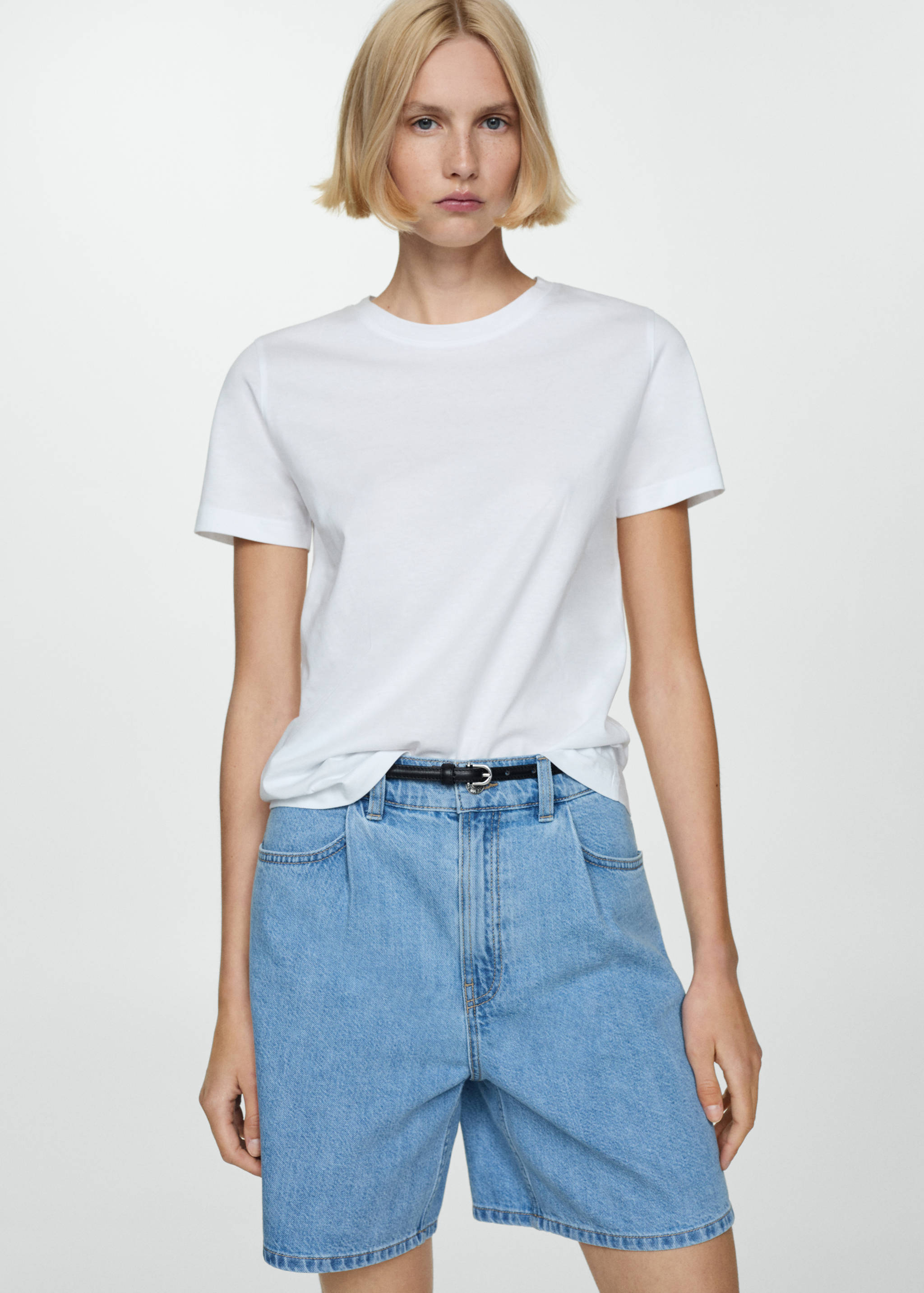 Jeansshorts pressveck - Detaljer om artikeln 1