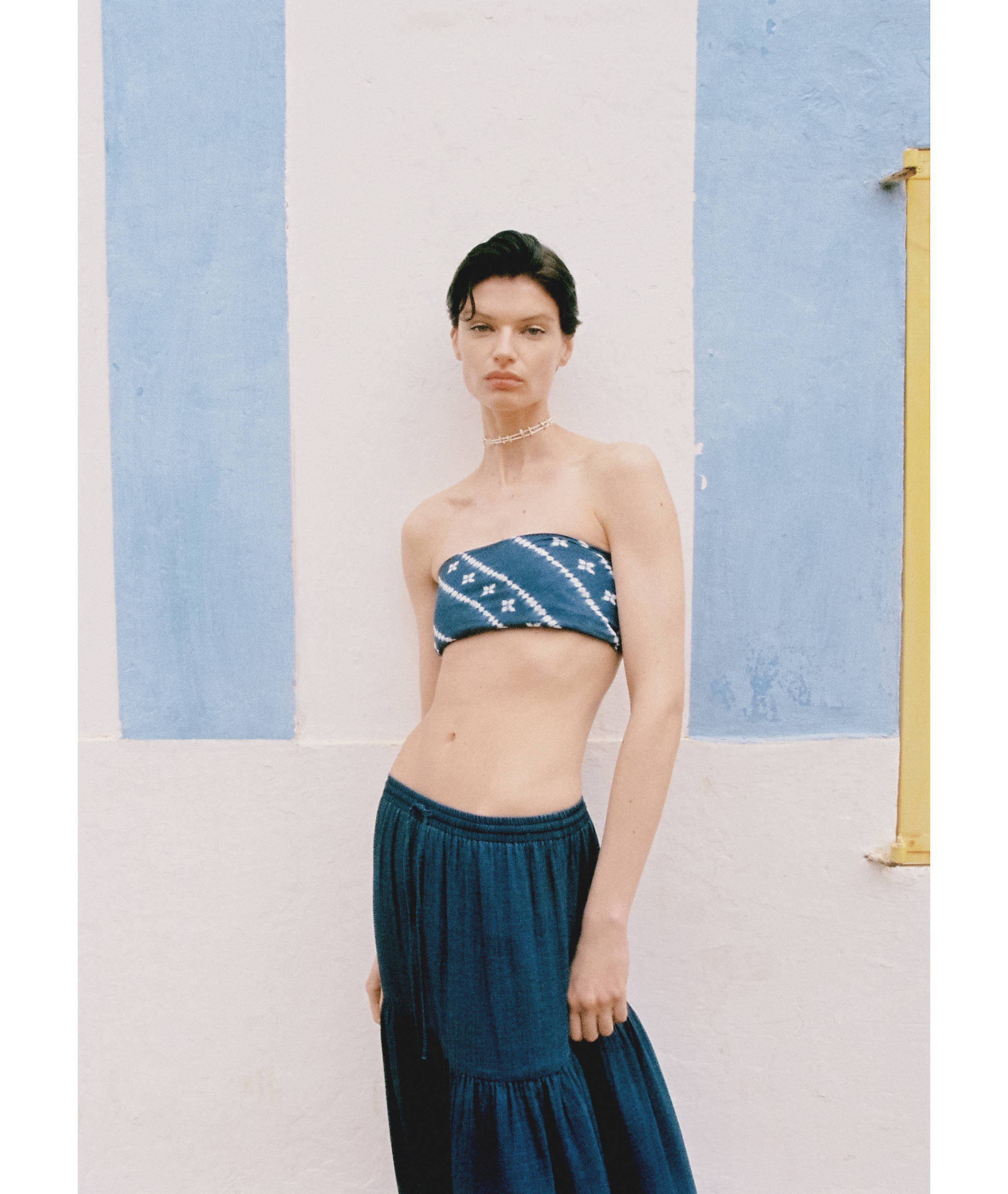 Pañuelo algodón estampado - Plano general