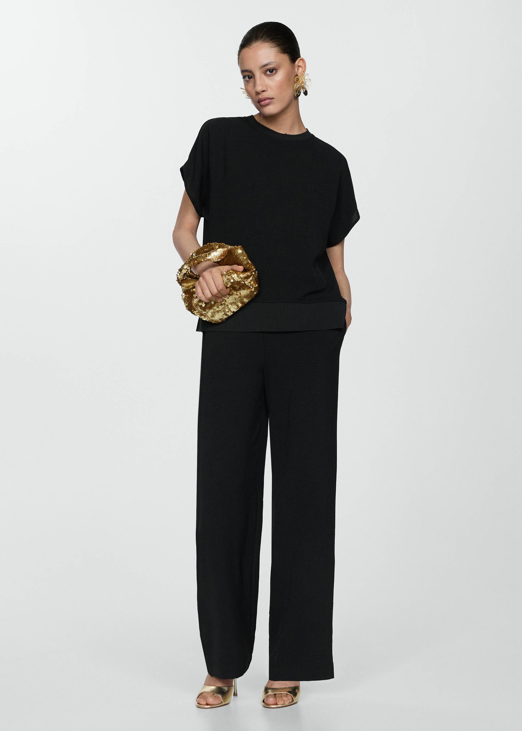 Løs bukse wideleg - Total bildeutsnitt