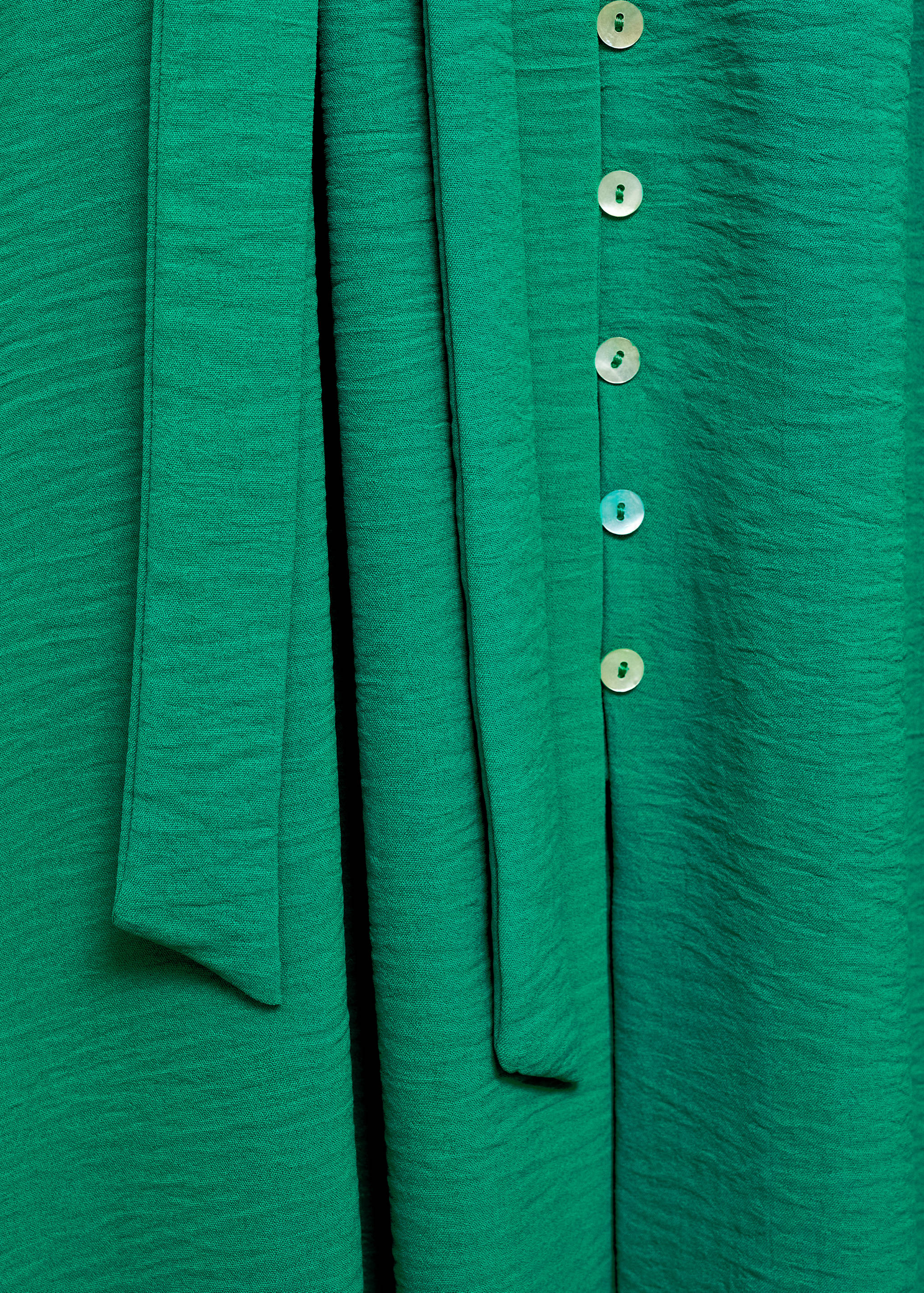 Vestido camisero lazo - Detalle del artículo 8