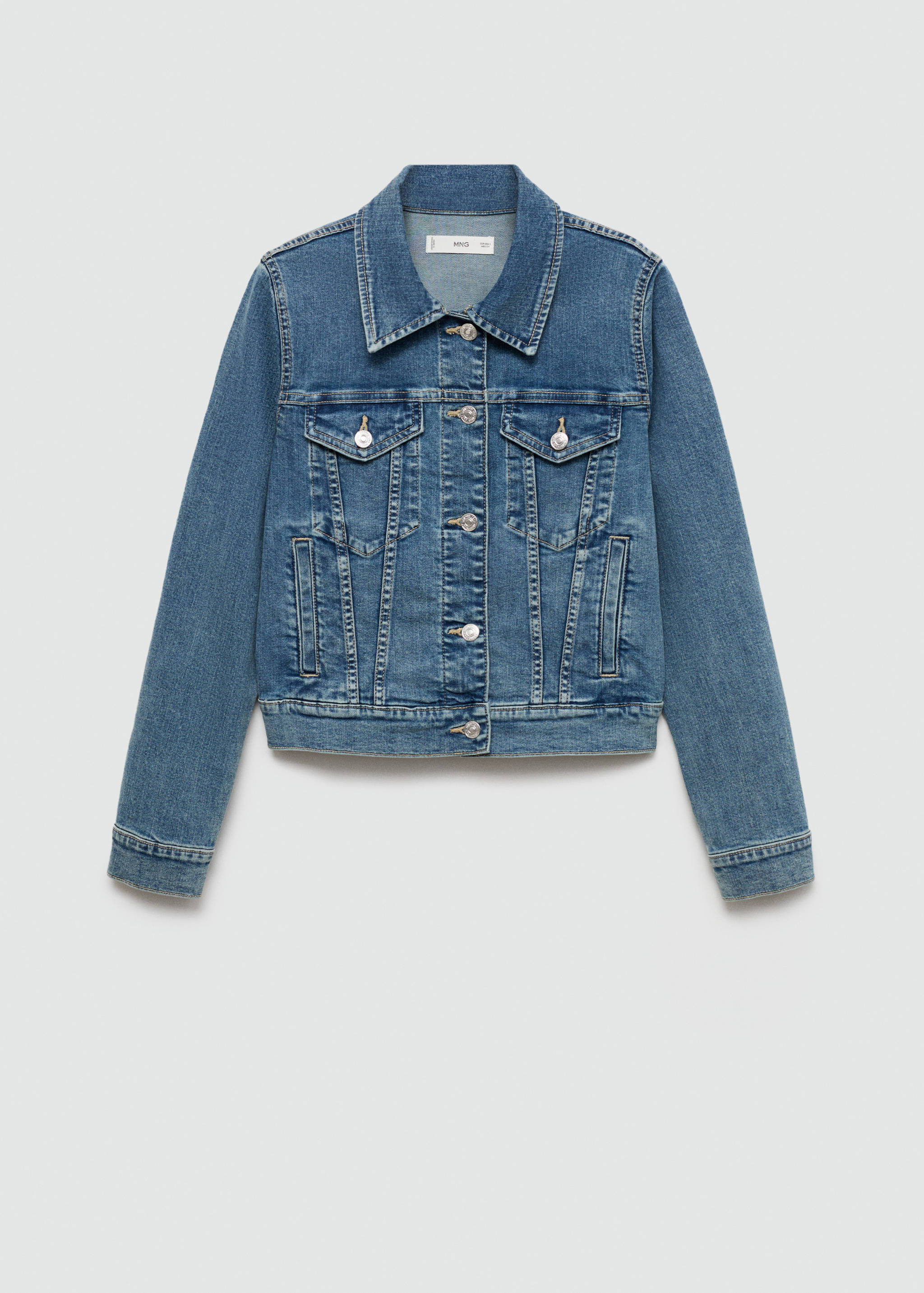 Blouson jean poches - Article sans modèle