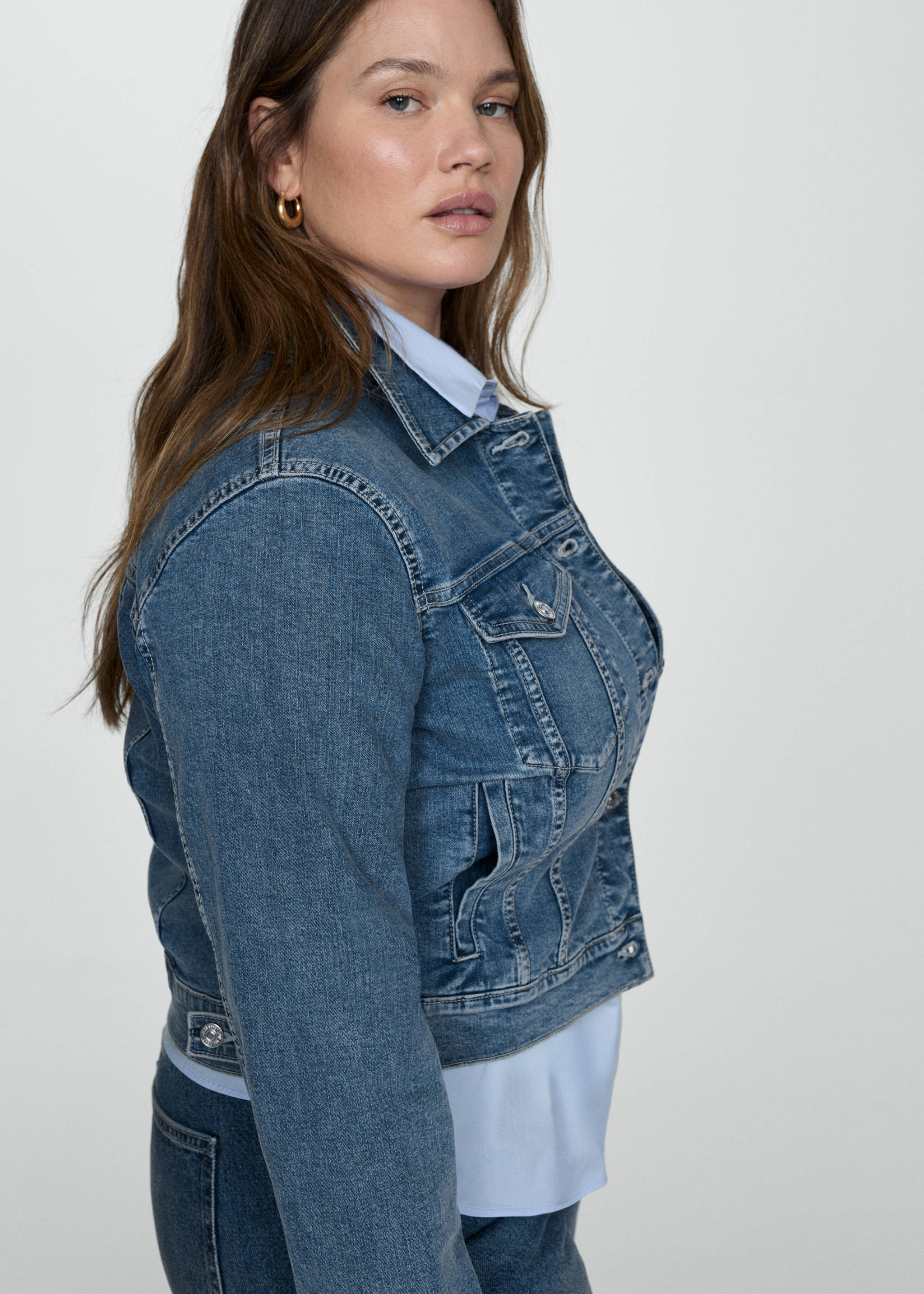 Blouson jean poches - Détail de l'article 5