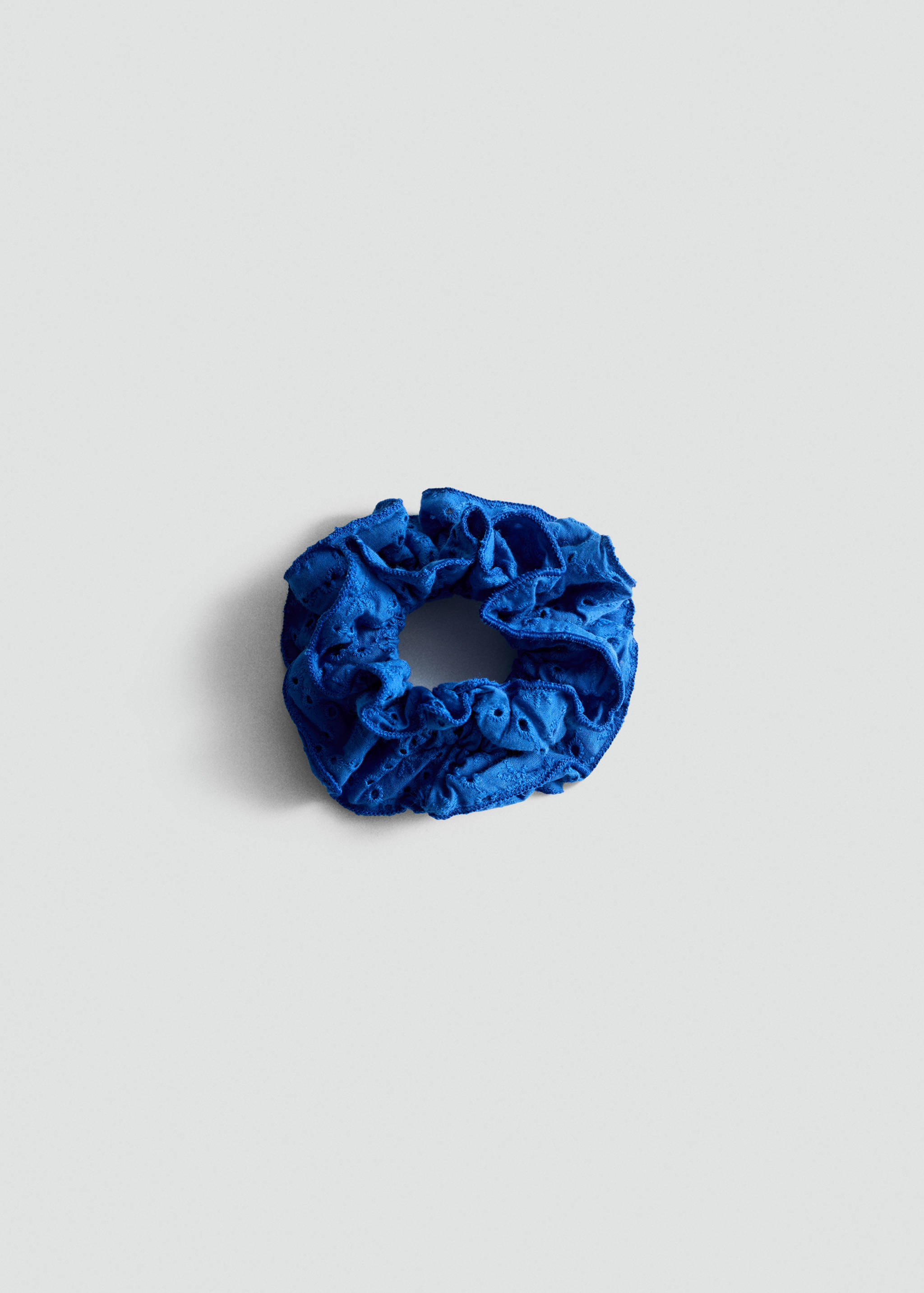 Embroidered maxi-scrunchie - Article without model