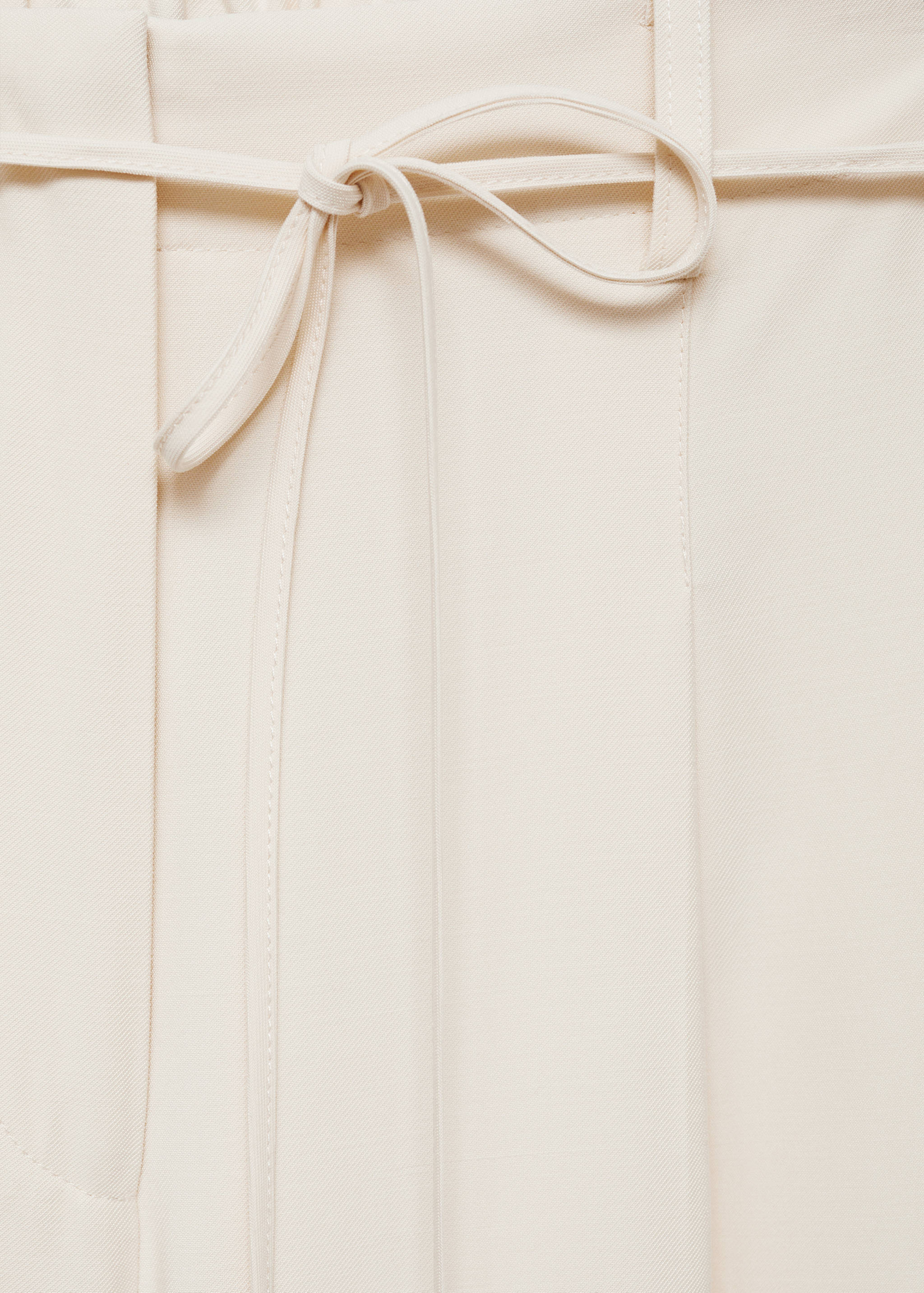 Wide leg trousers with elastic waist - Details of the article 8