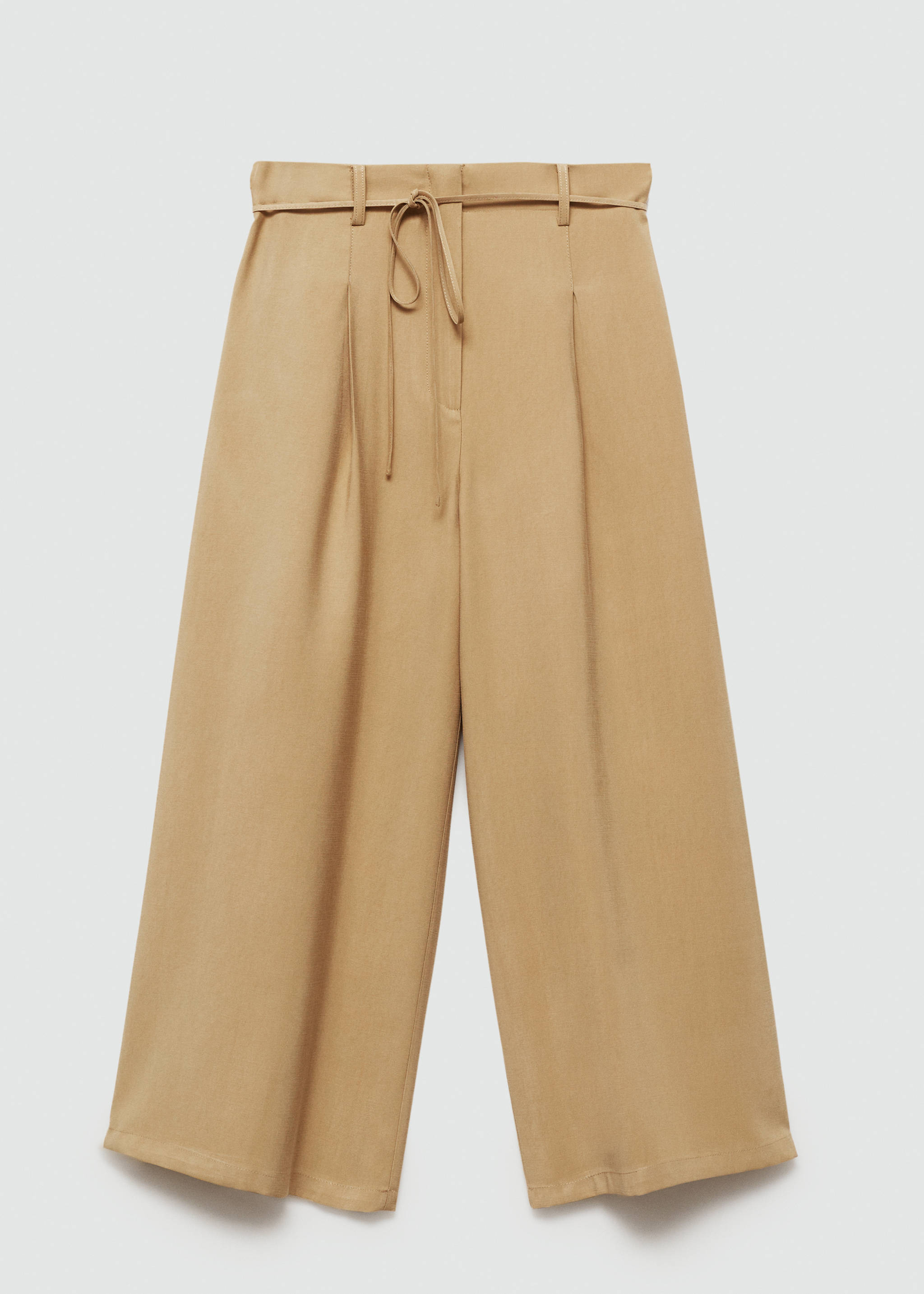 Wide leg trousers with elastic waist - Article without model