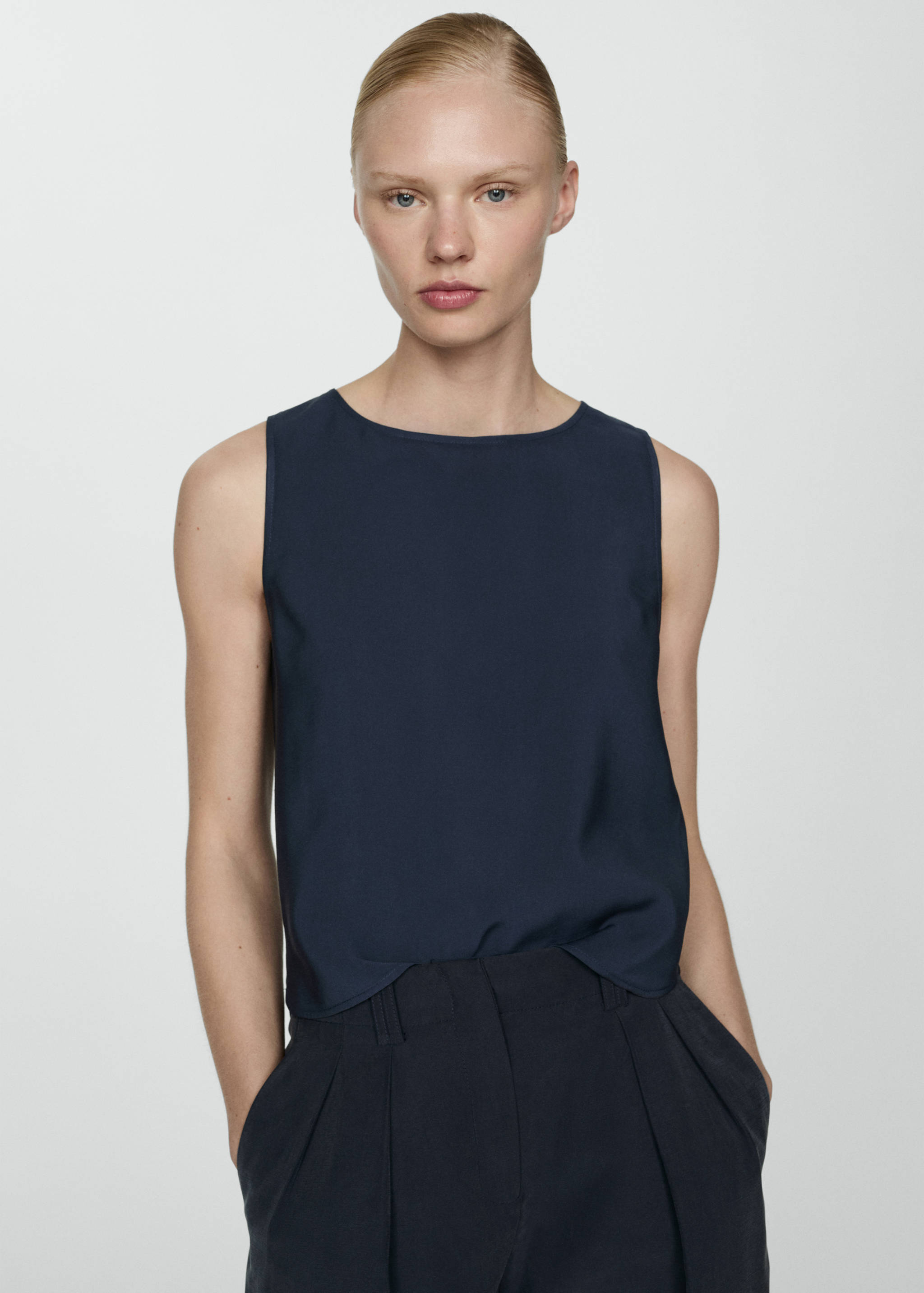 Top fluido alças - Plano médio