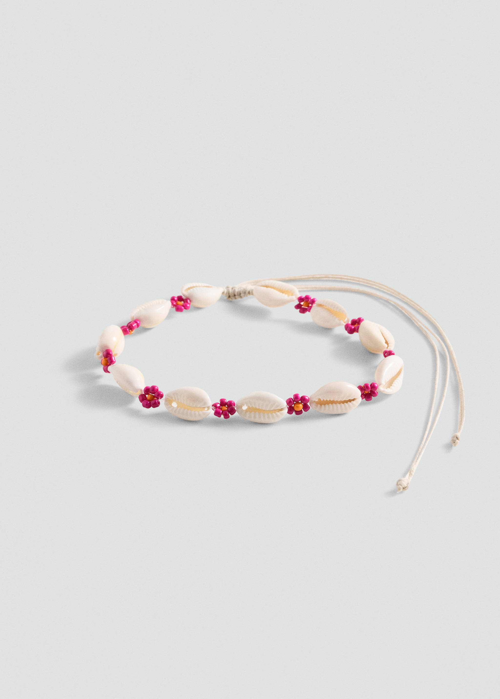 Collier ras-de-cou coquillages - Article sans modèle