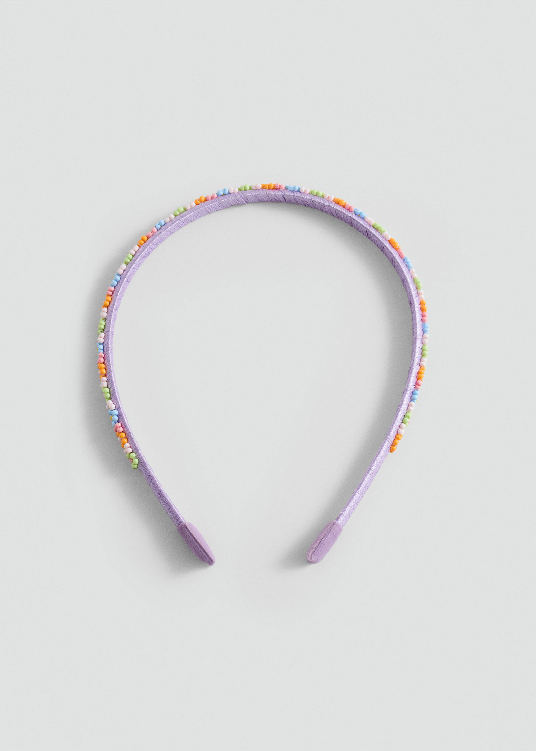 Haarband met kralendetail - Artikel zonder model, Lila. Ref: 77050314-00.