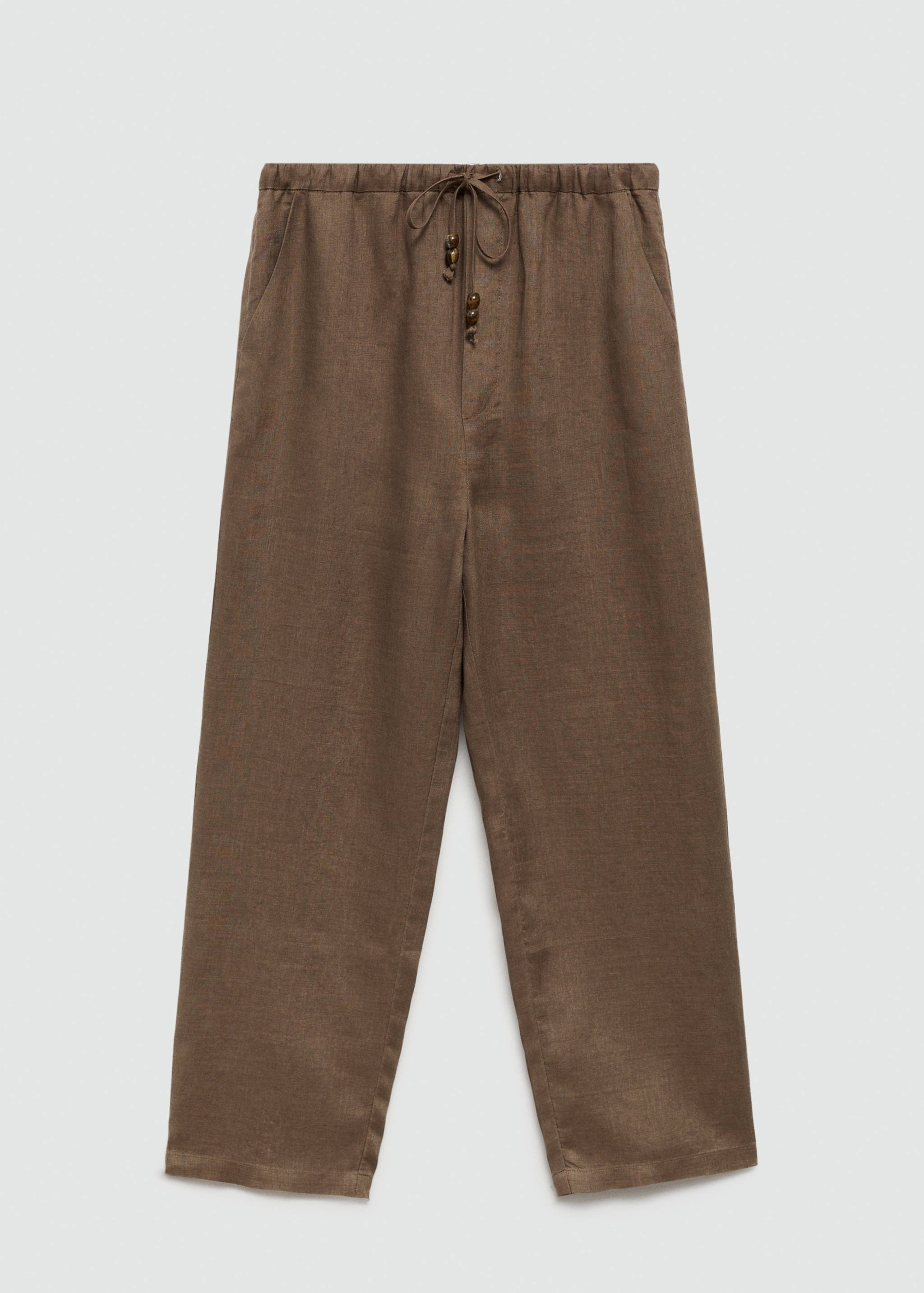 Linen jogger pants - Article without model