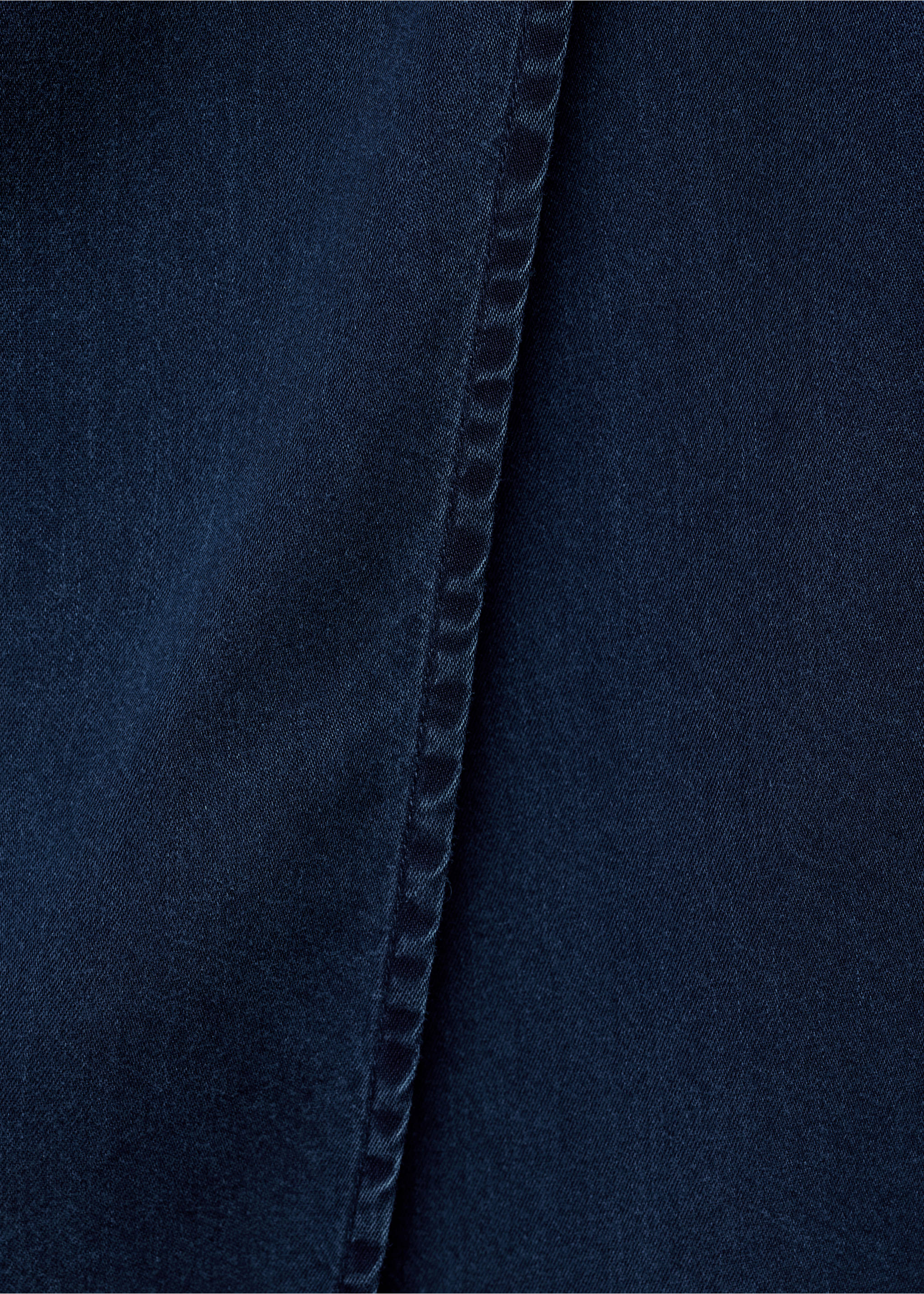 Lyocell sarong skirt - Details of the article 0, Dark Blue. Ref: 77050333-00.