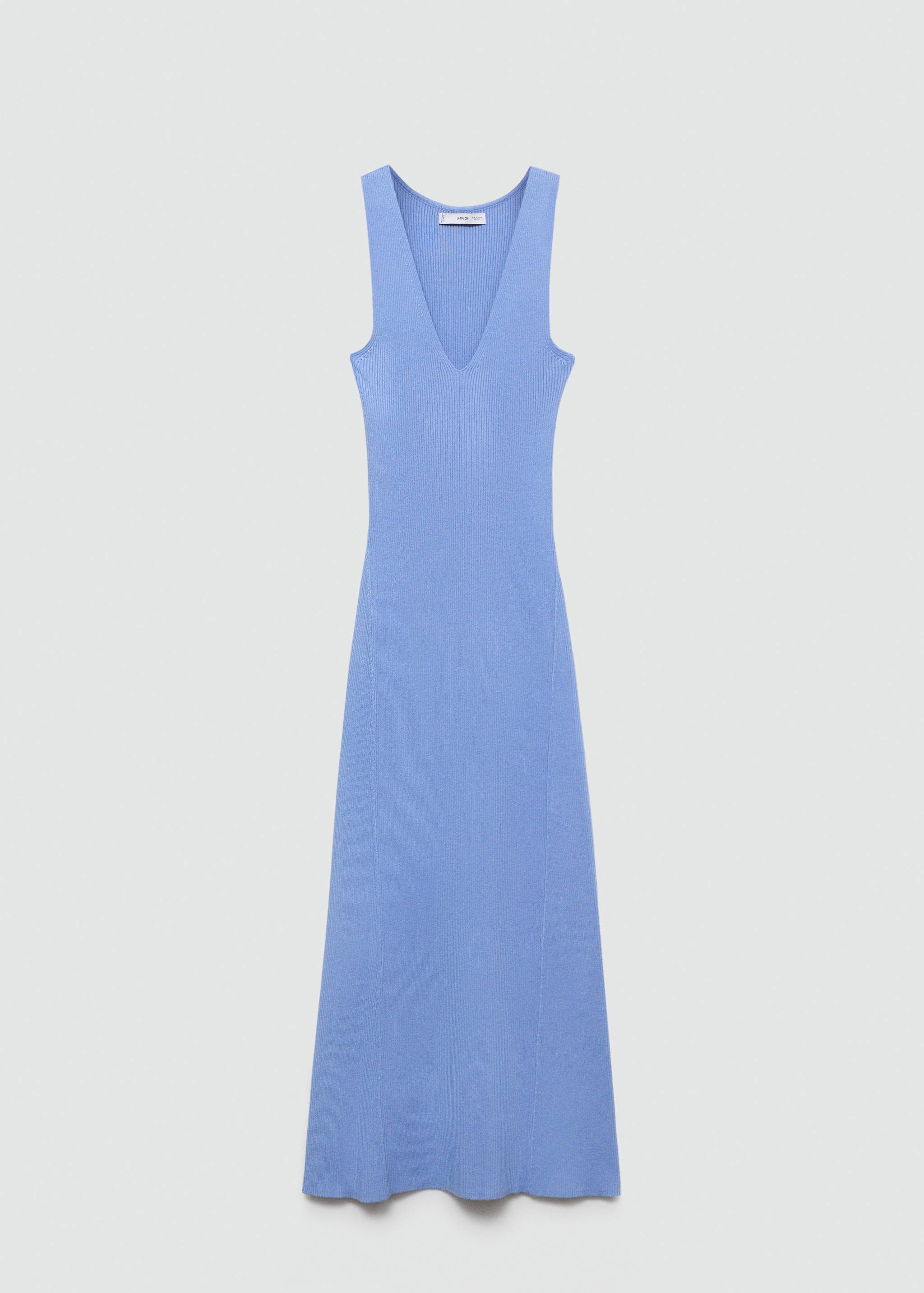 Πλεκτό φόρεμα με τιράντες - Προϊόν χωρίς μοντέλο