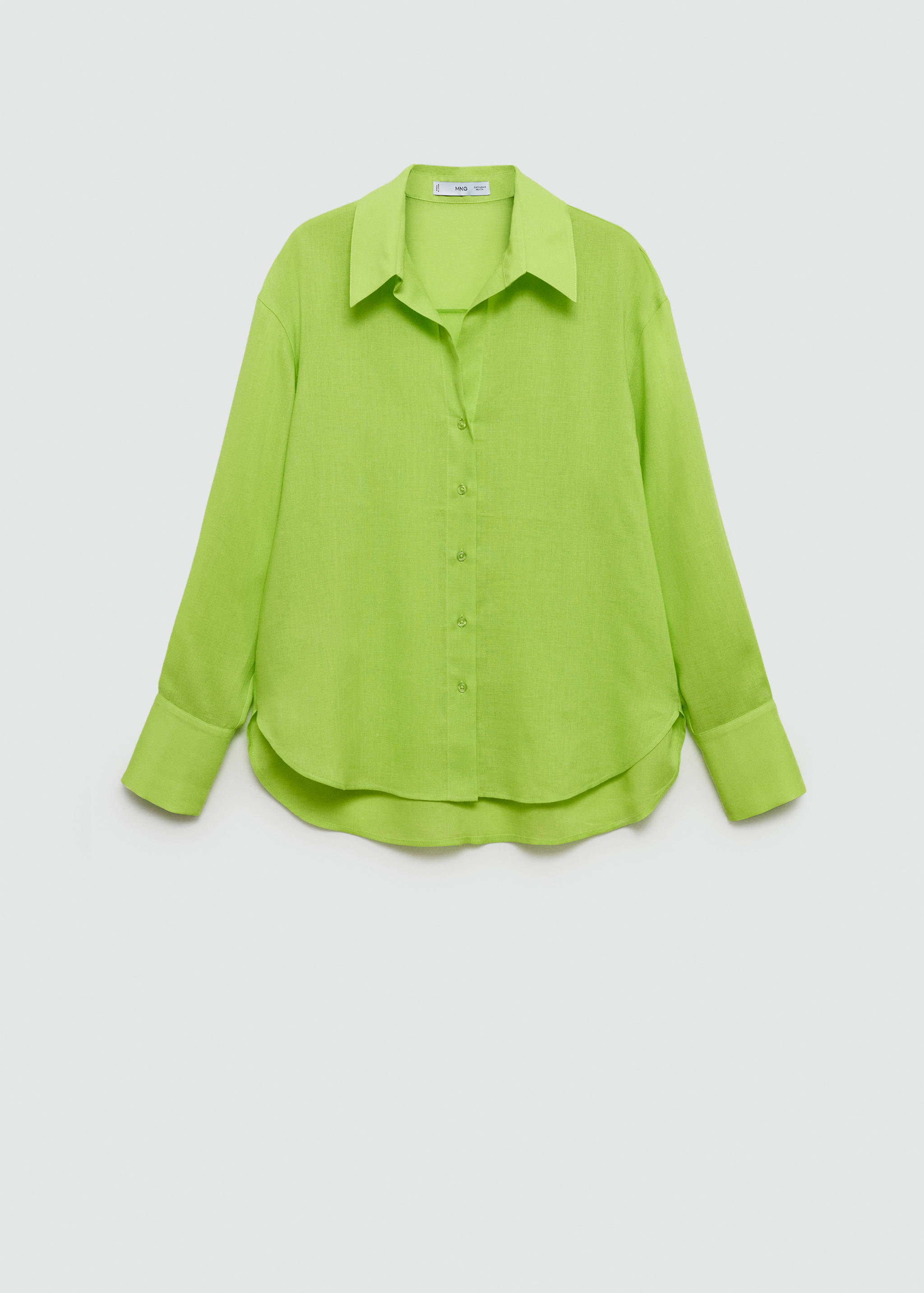 Camisa manga larga lyocell - Artículo sin modelo