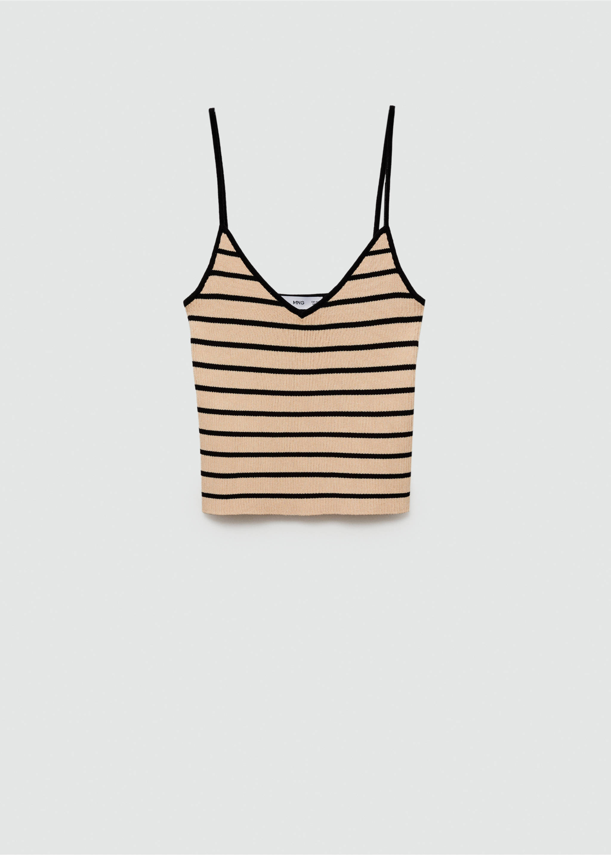 Top canalé tirants fins - Article sense model, Sorra. Ref: 77050340-00.