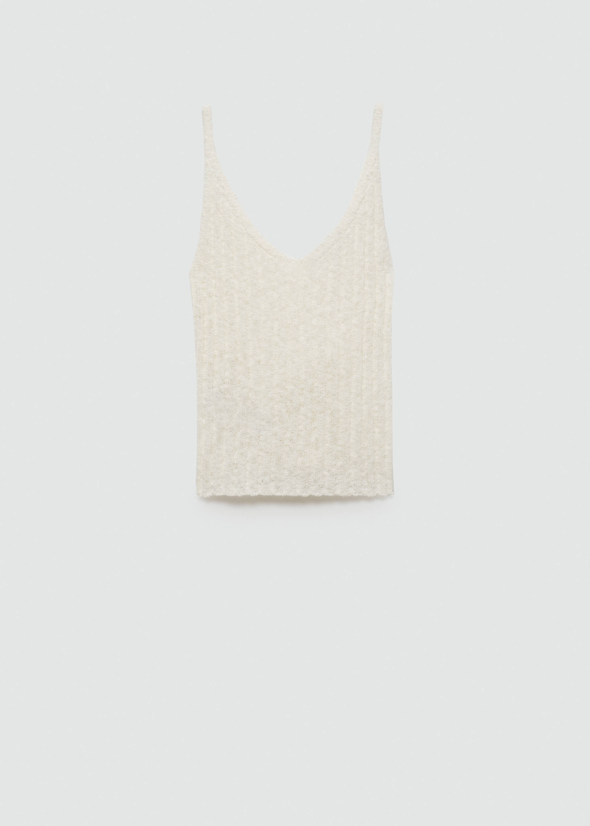 Pántos kötött top - Termék modell nélkül