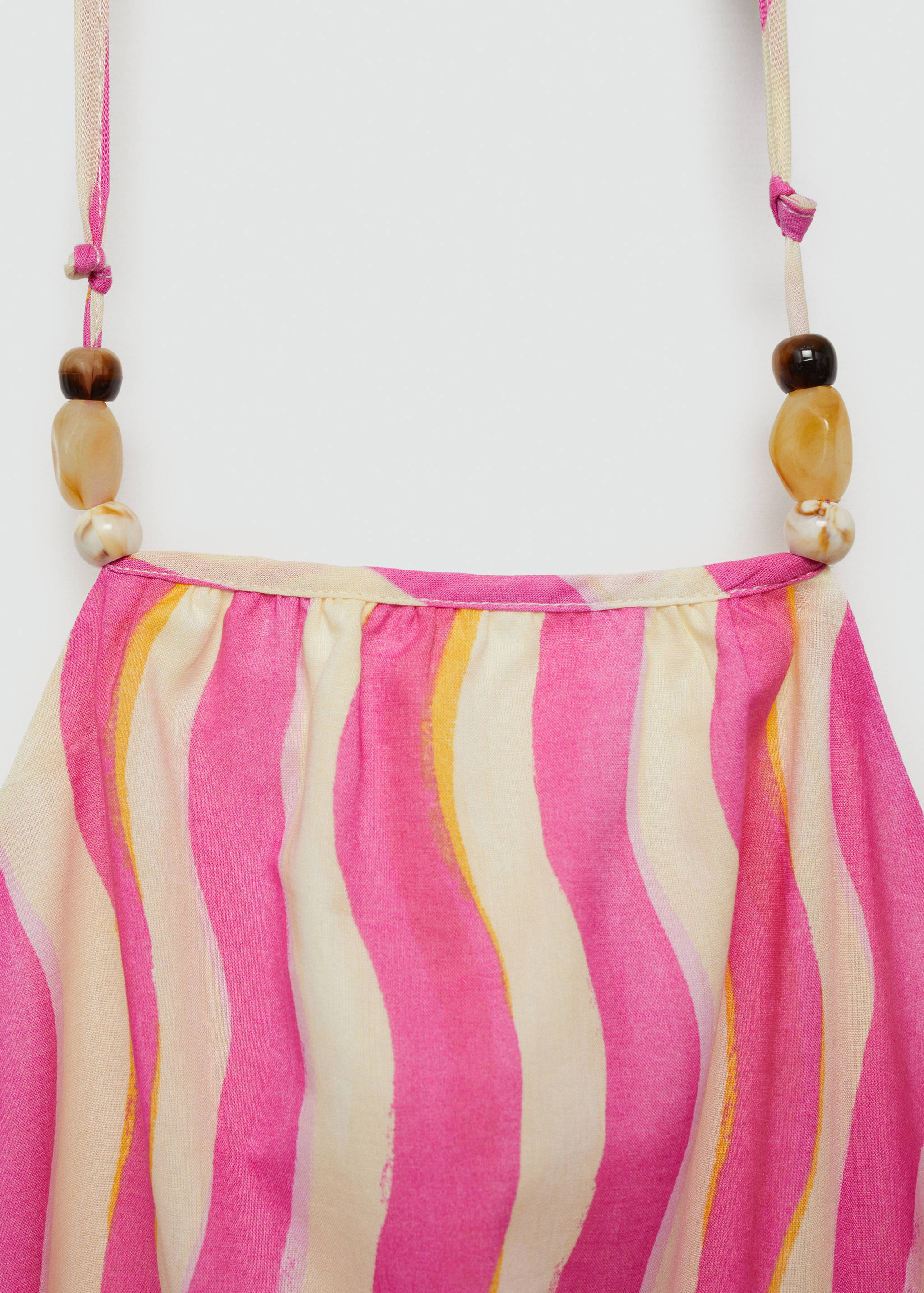 Gemustertes Kleid mit Cut-Out-Details - Detail des Artikels 8