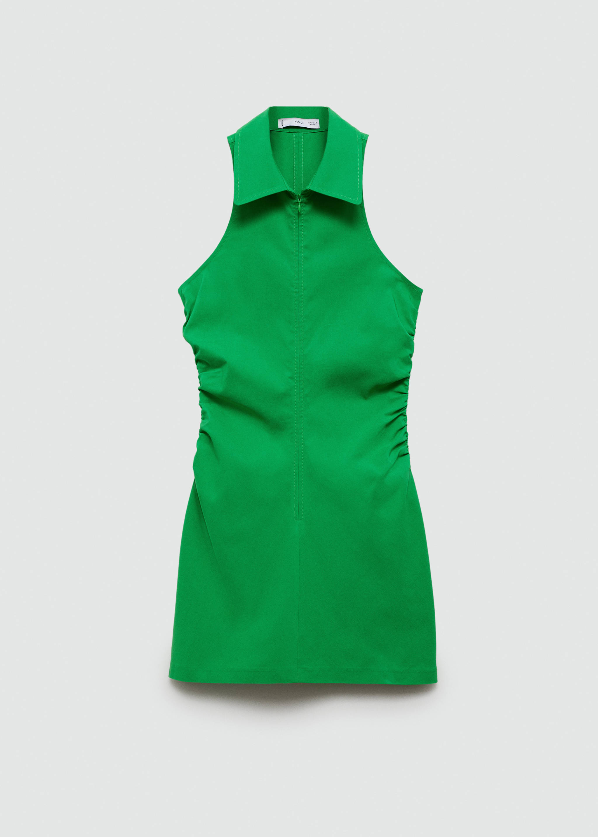 Zipper shirt dress - Article without model