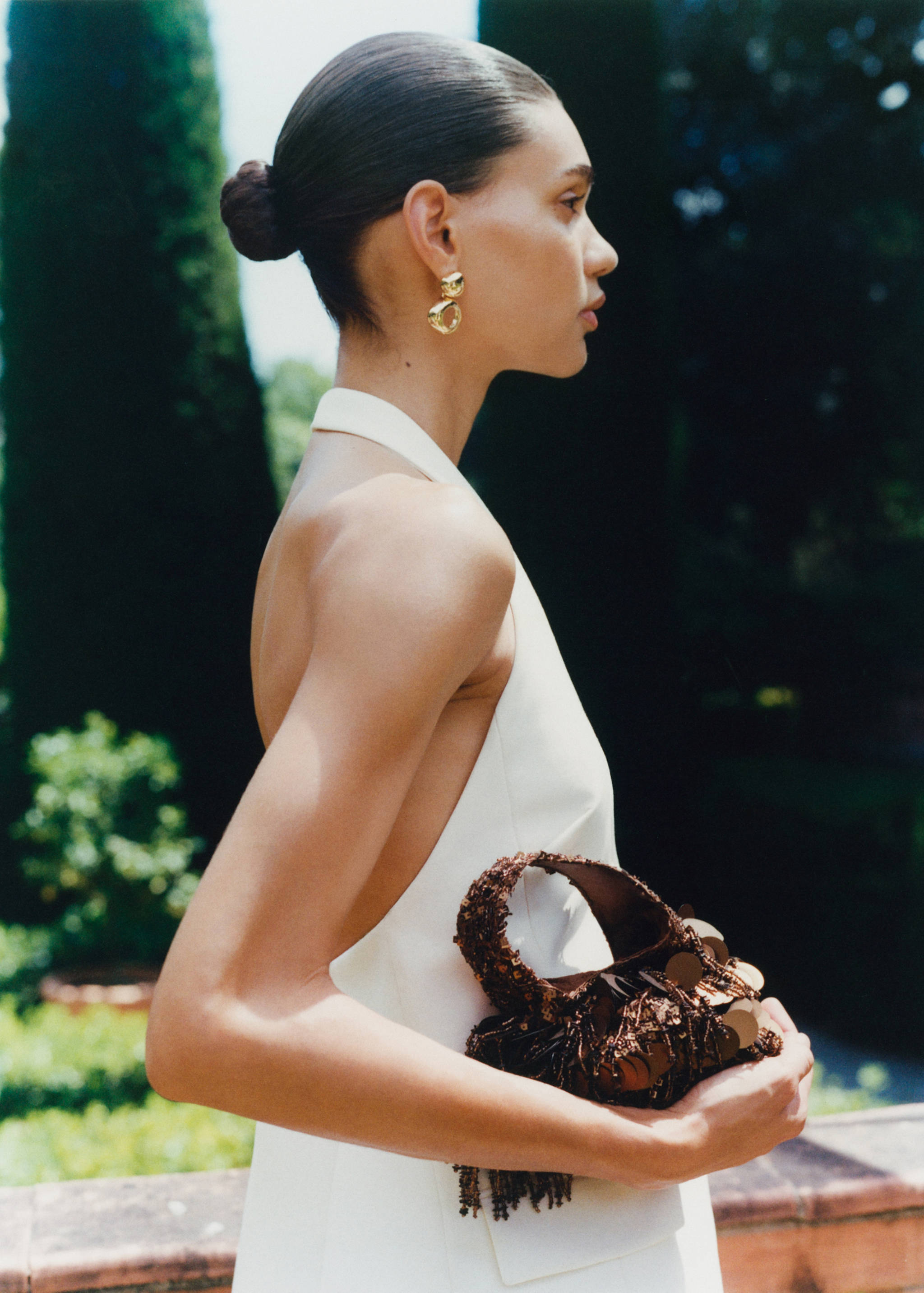 Beaded handbag - General plane