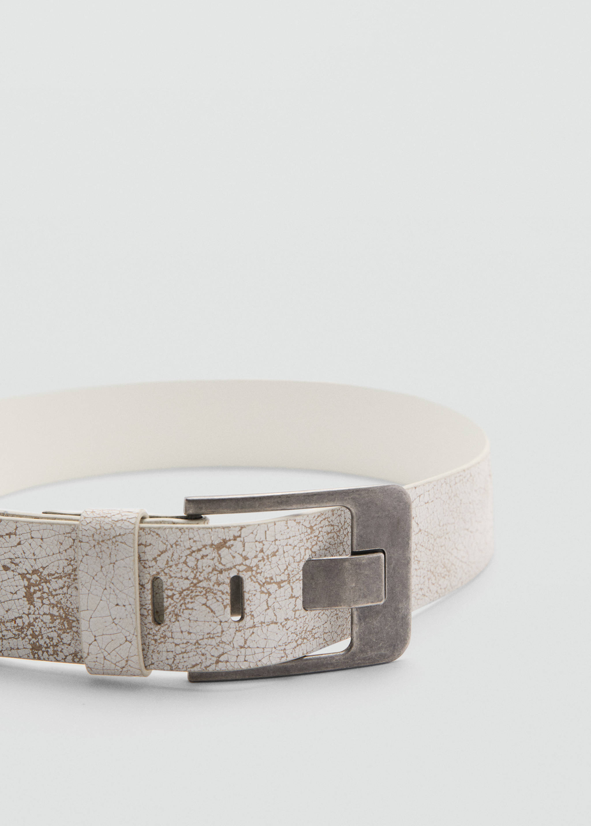 Wide leather belt - Details of the article 1