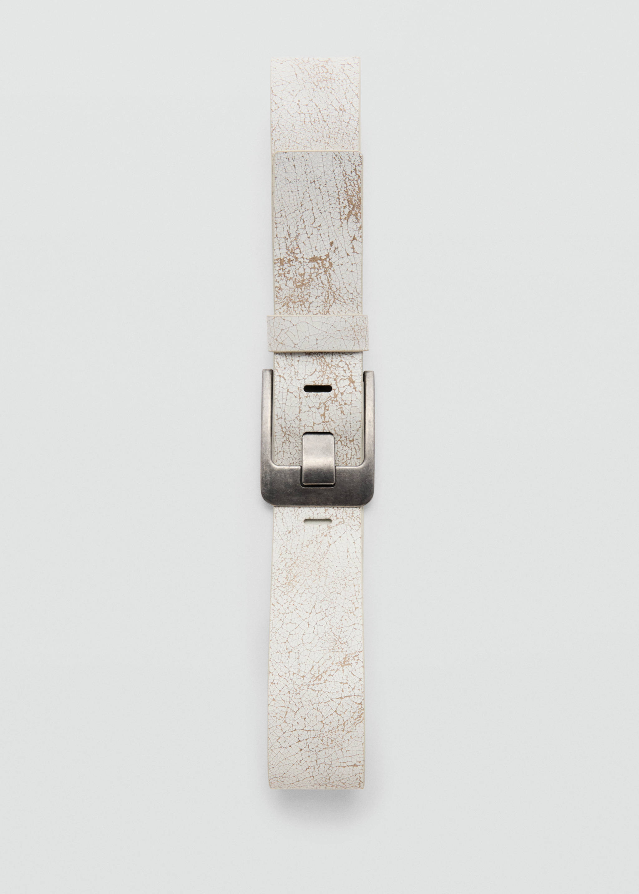 Wide leather belt - Details of the article 2