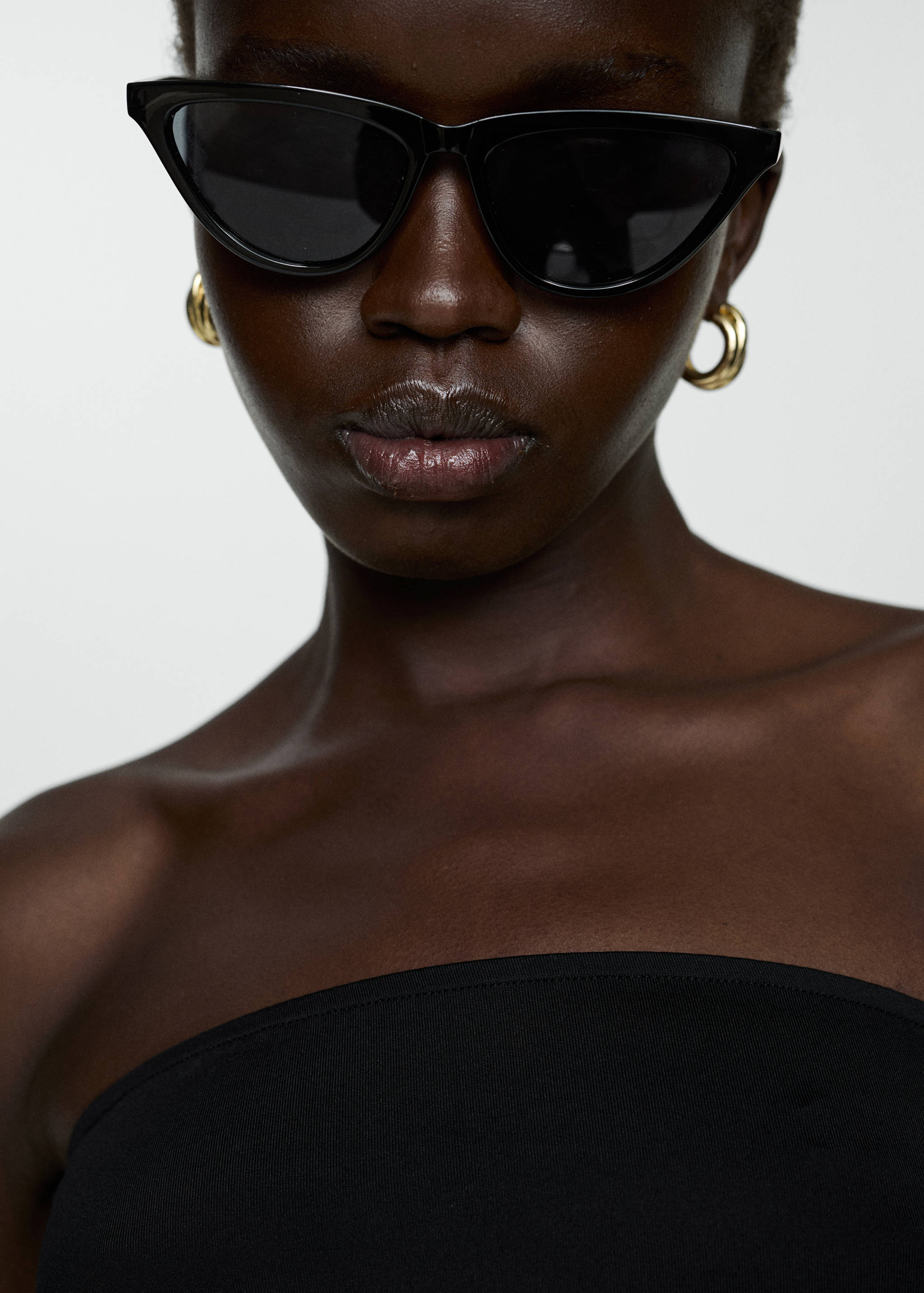 Strapless jurk met korte voering - Detail van het artikel 1