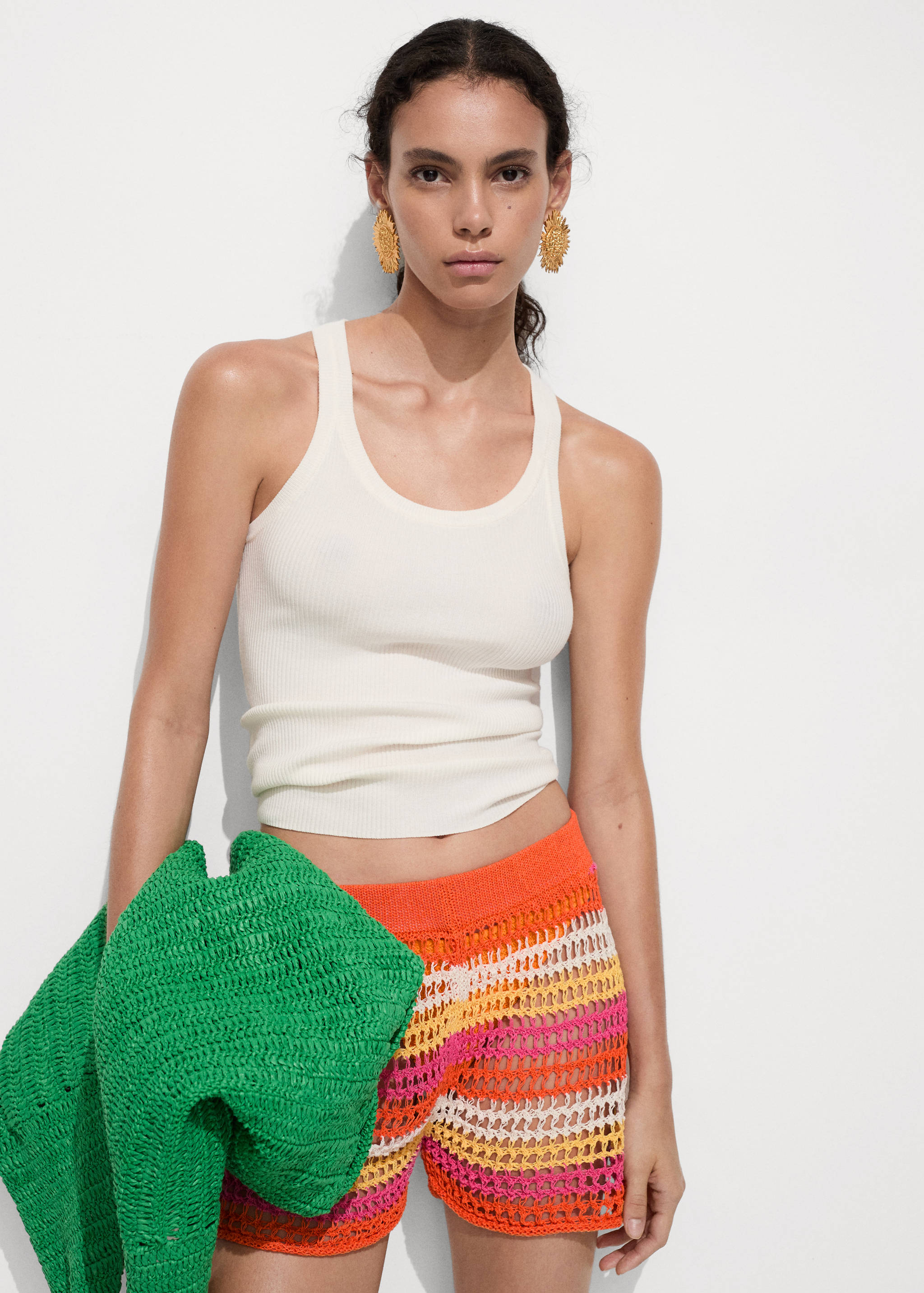 Combined crochet shorts - Details of the article 1