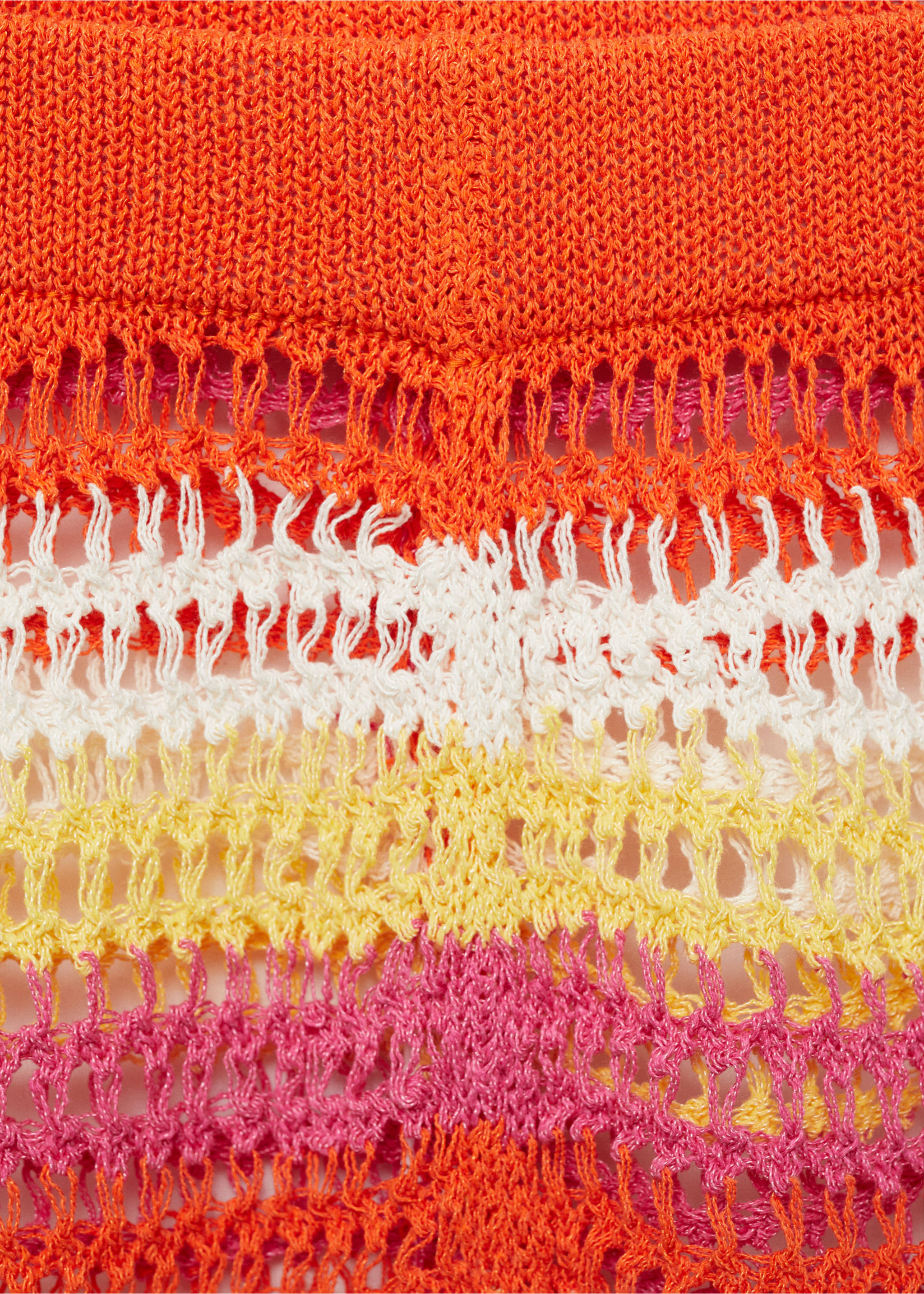 Short crochet combiné - Détail de l'article 8, Orange. Ref: 77050379-00.