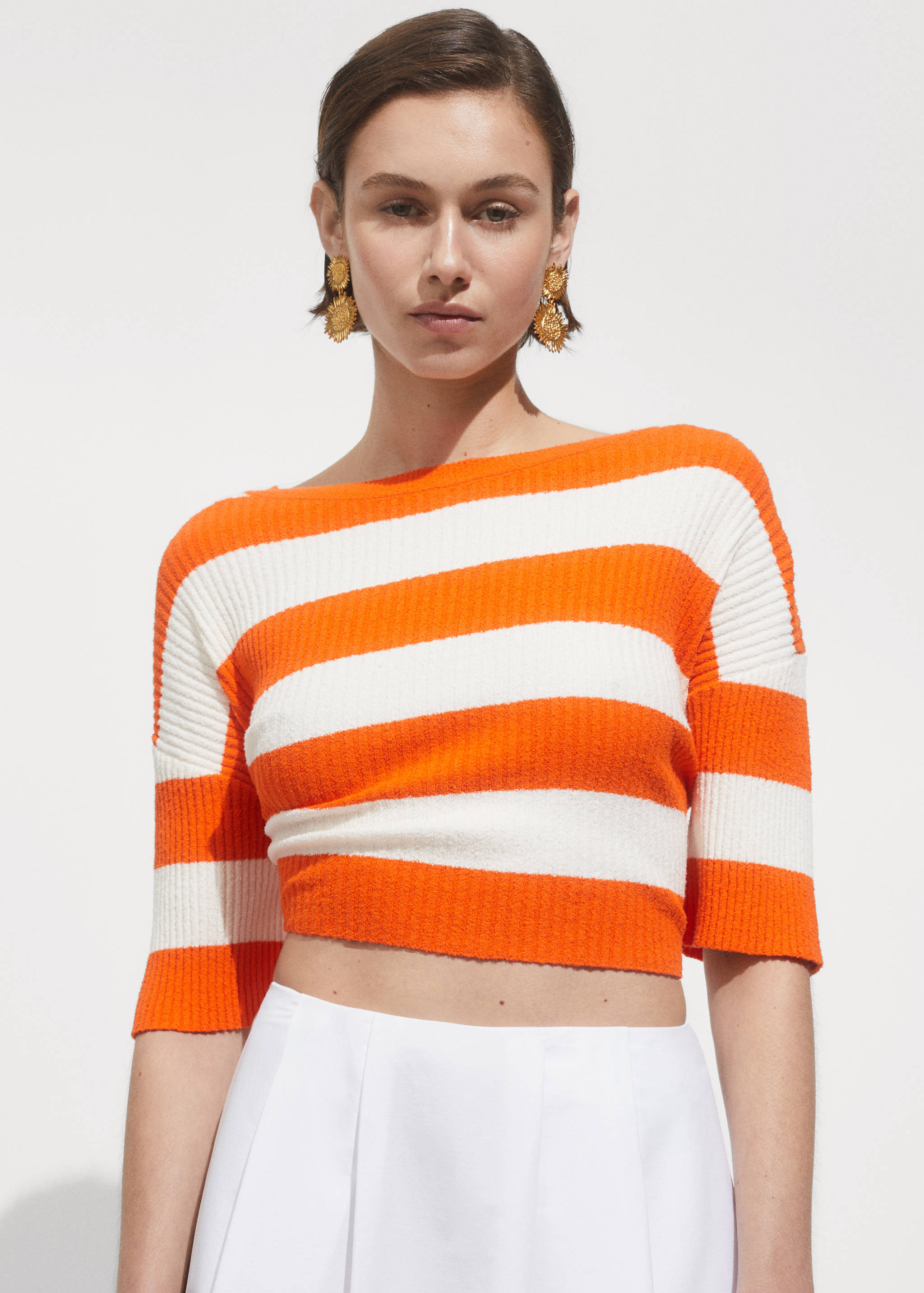 Long flared skirt - Details of the article 2