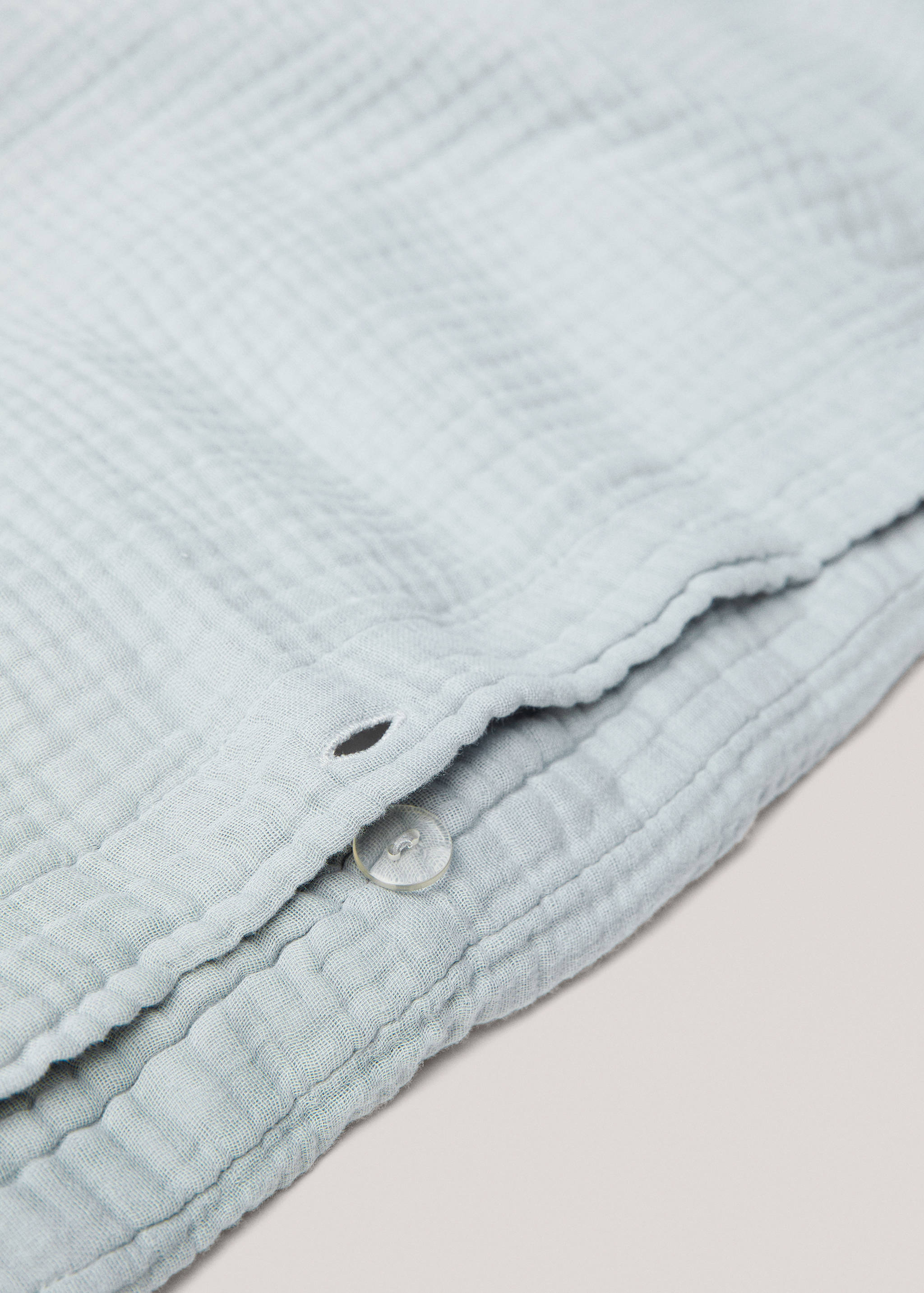 Cotton gauze duvet cover superking bed - Details of the article 1