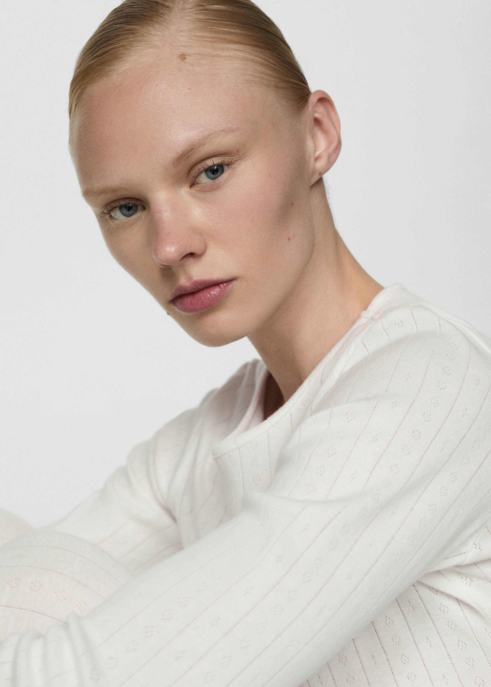 Zweiteiliger Pyjama aus Baumwolle - Detail des Artikels 1