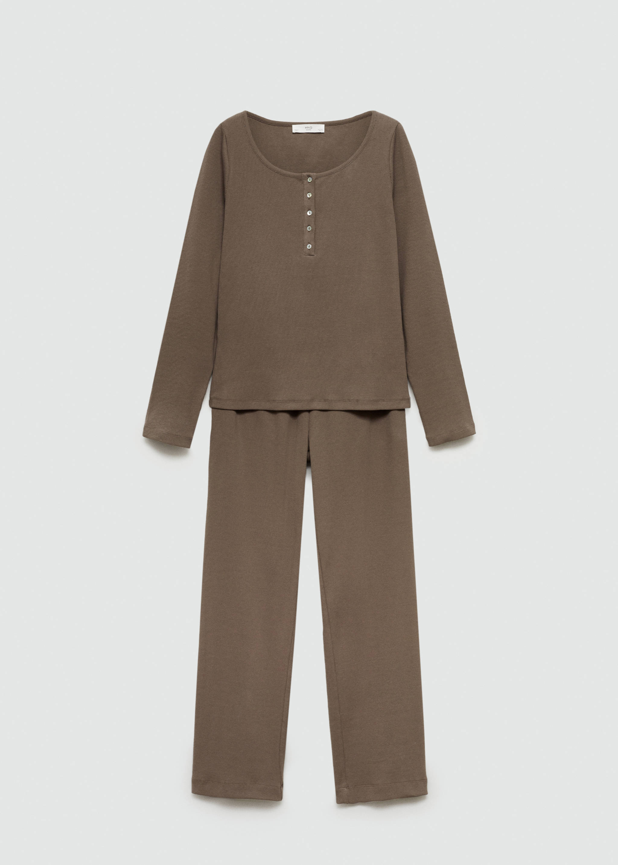 Two-piece cotton pyjamas - Article without model