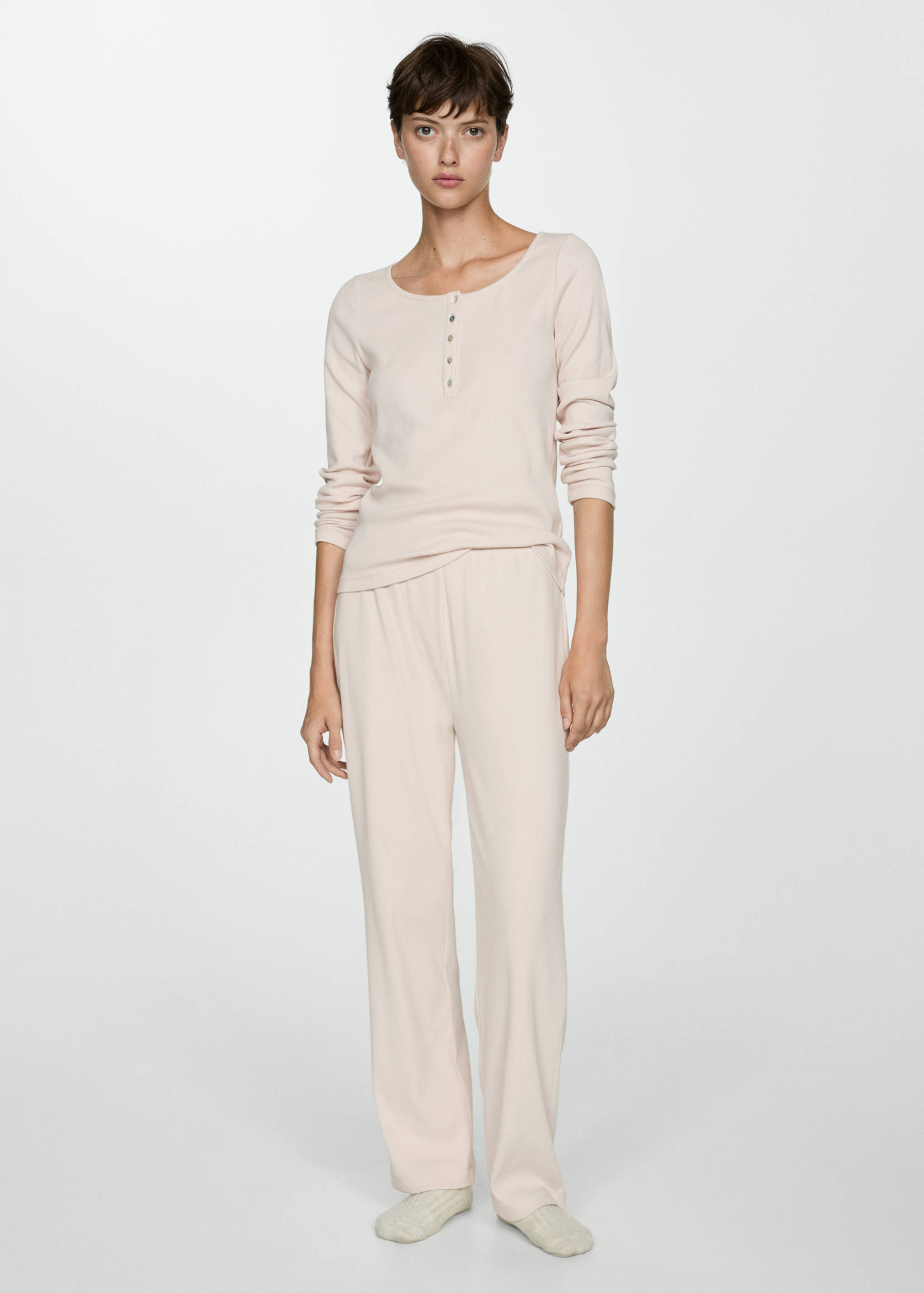 Two-piece cotton pyjamas - General plane