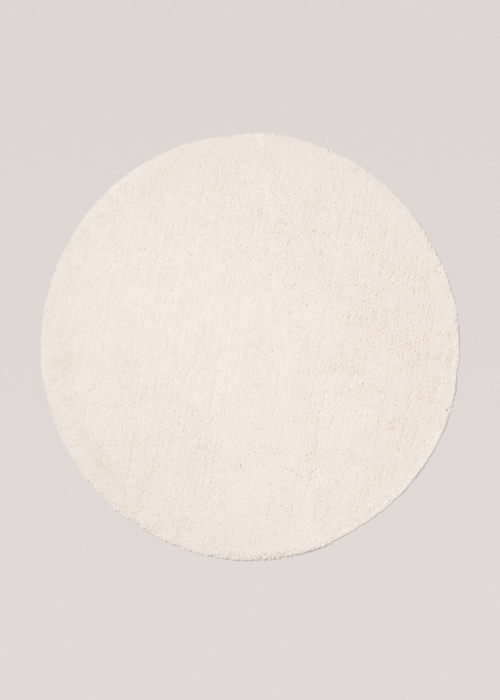 Medium fur round rug - Article without model