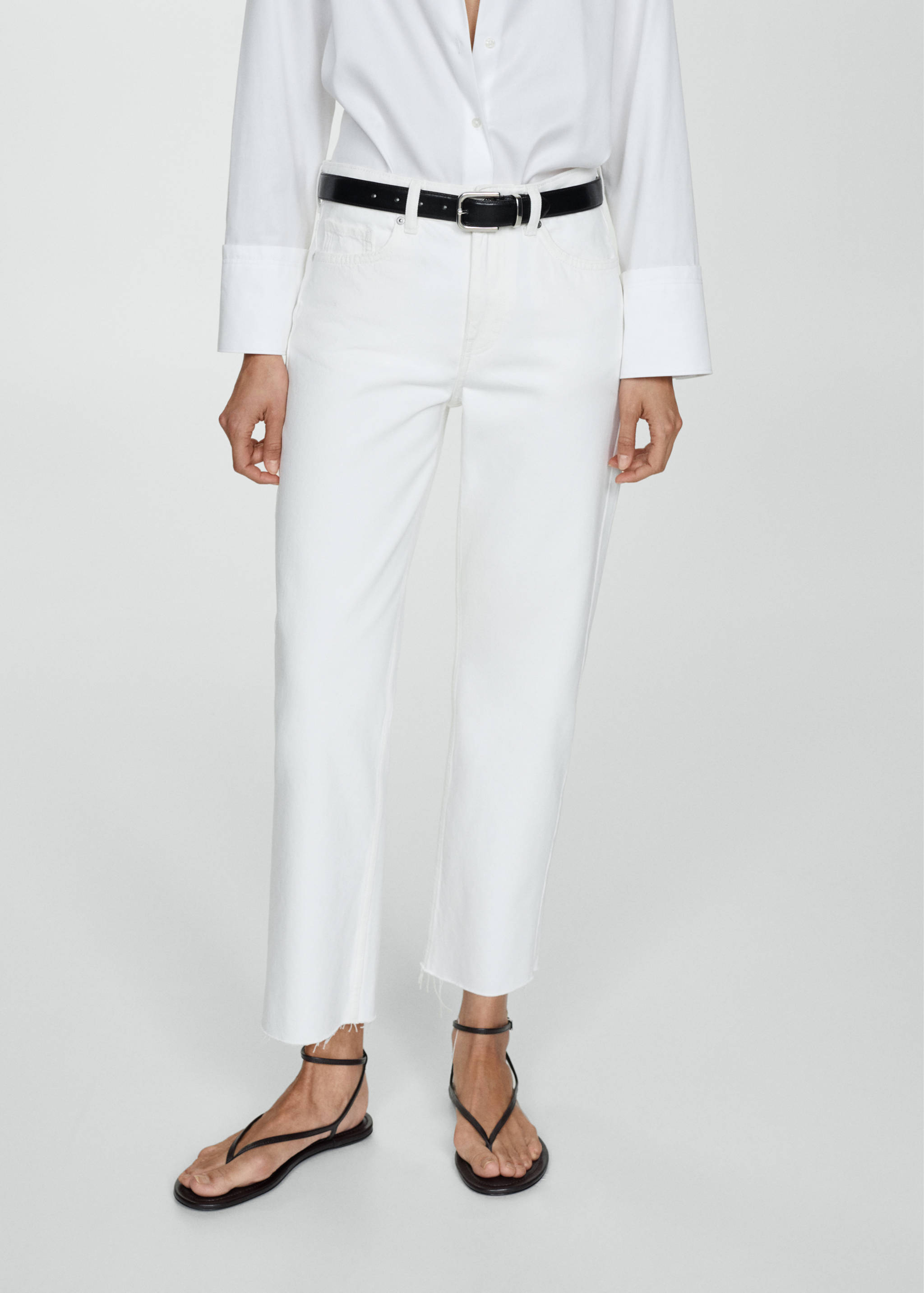 Texans Blanca rectes crop - Pla mig