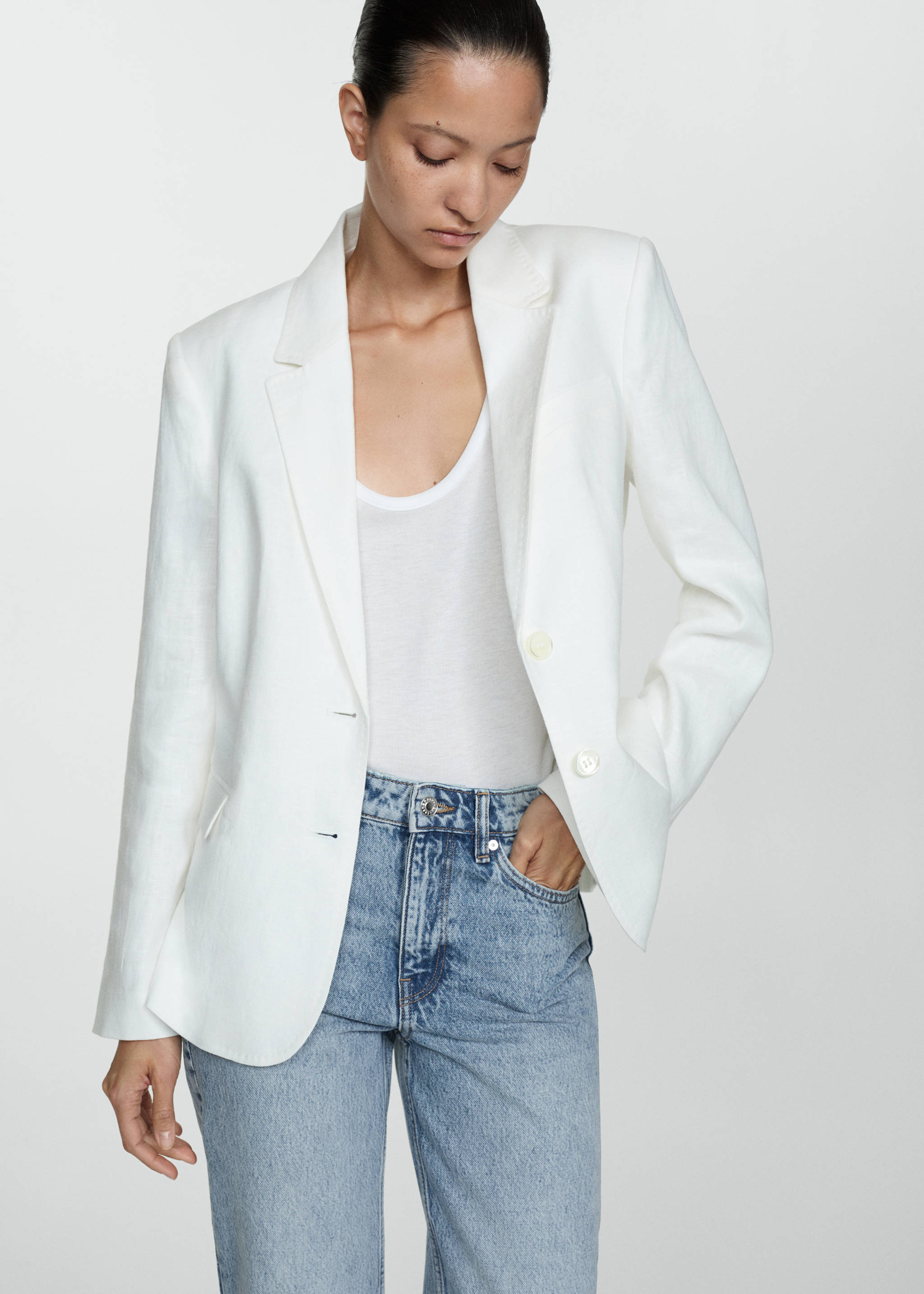 Texans Blanca rectes crop - Detall de l'article 1