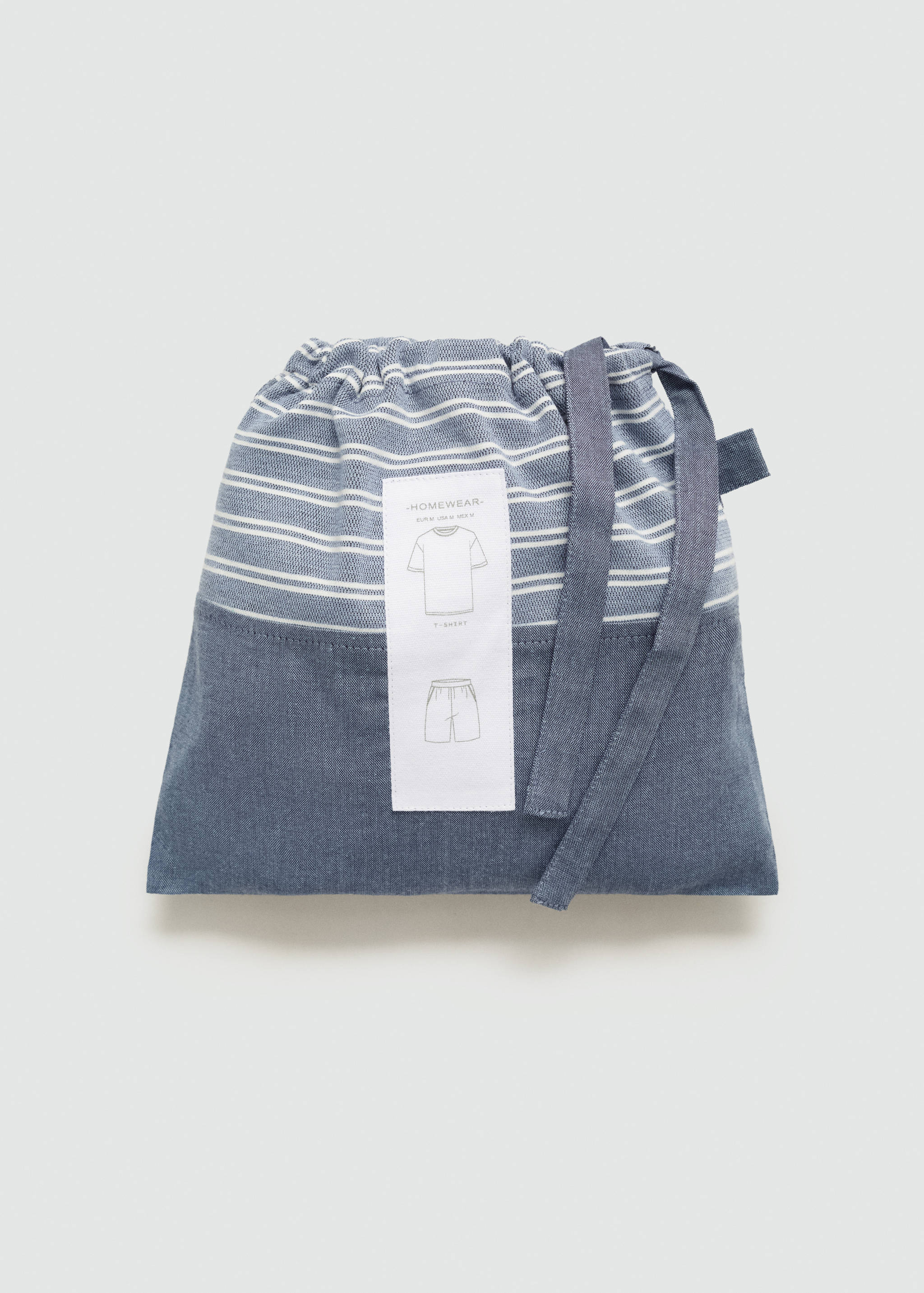 Pack pigiama cotone righe - Dettaglio dell'articolo 0