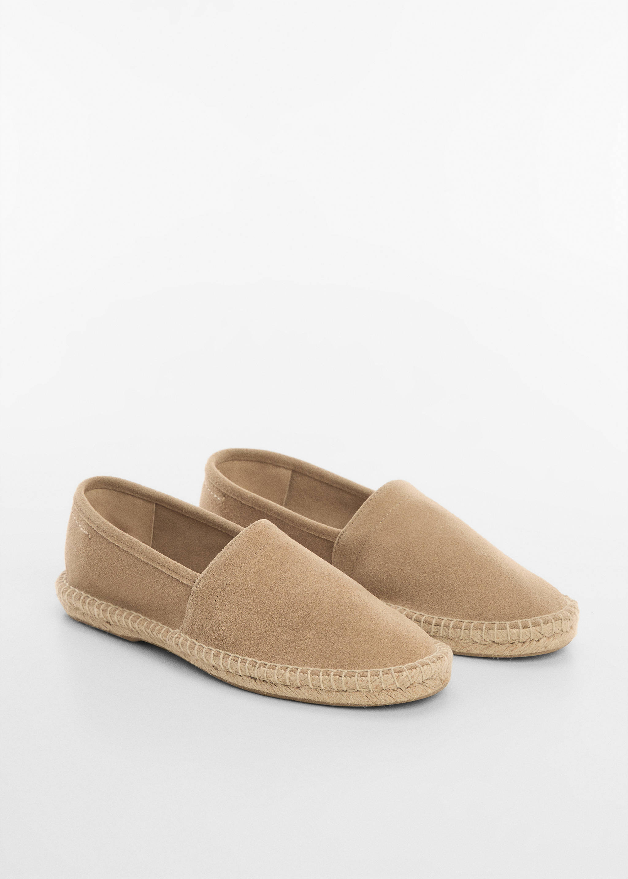 Jute suede espadrilles - Medium plane