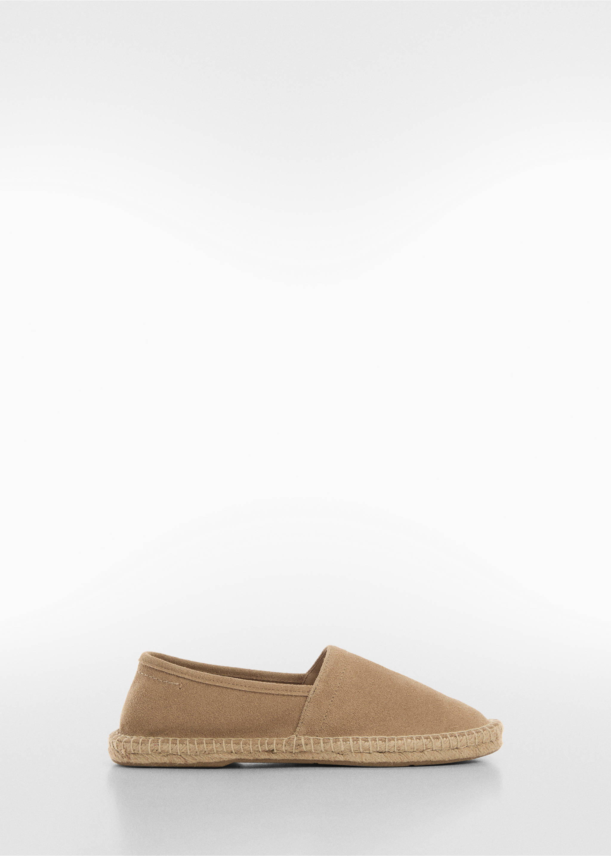 Jute suede espadrilles - Article without model, Sand. Ref: 77050595-00.