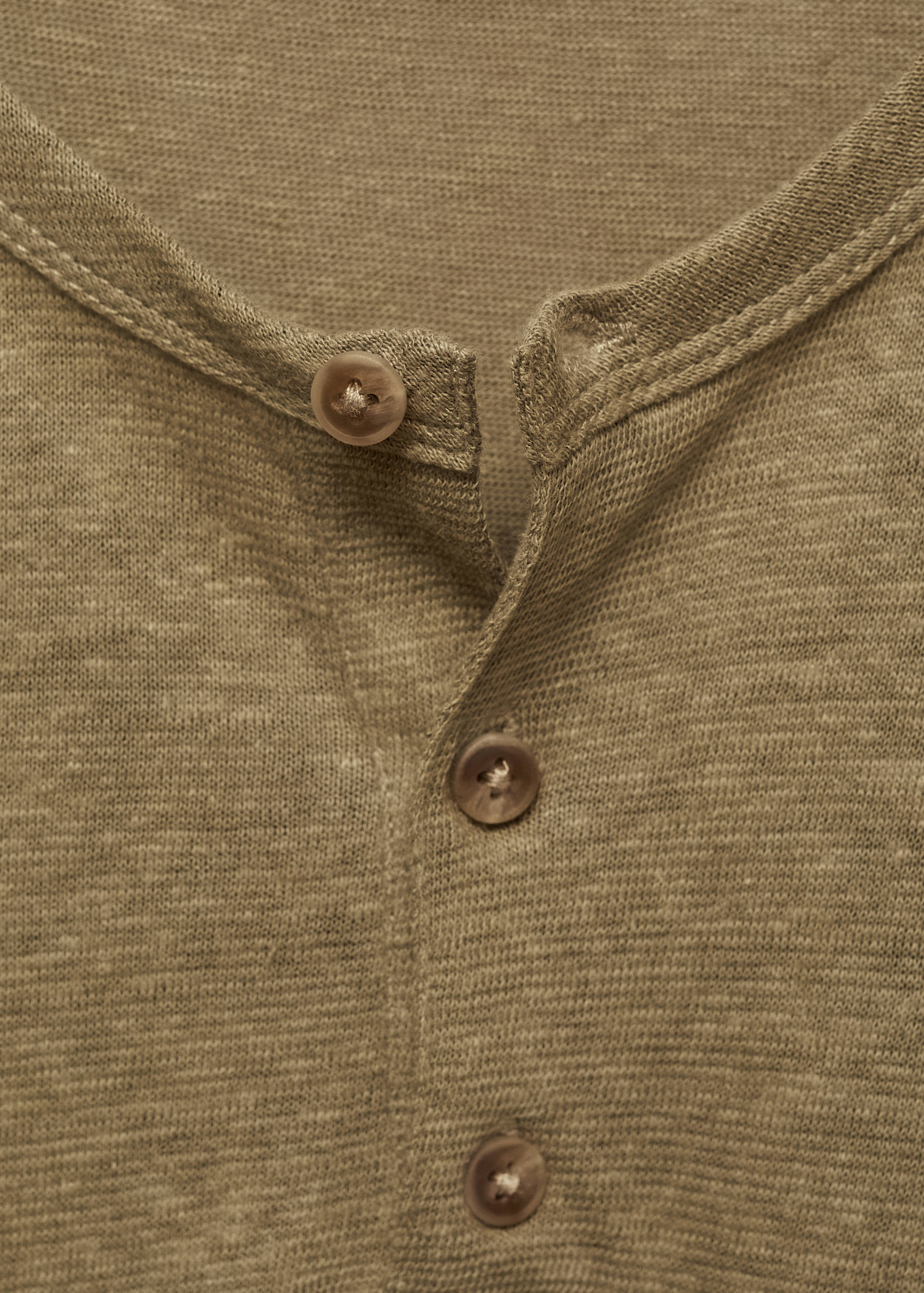 Slim fit lenkeverék póló - A termék adatai 8