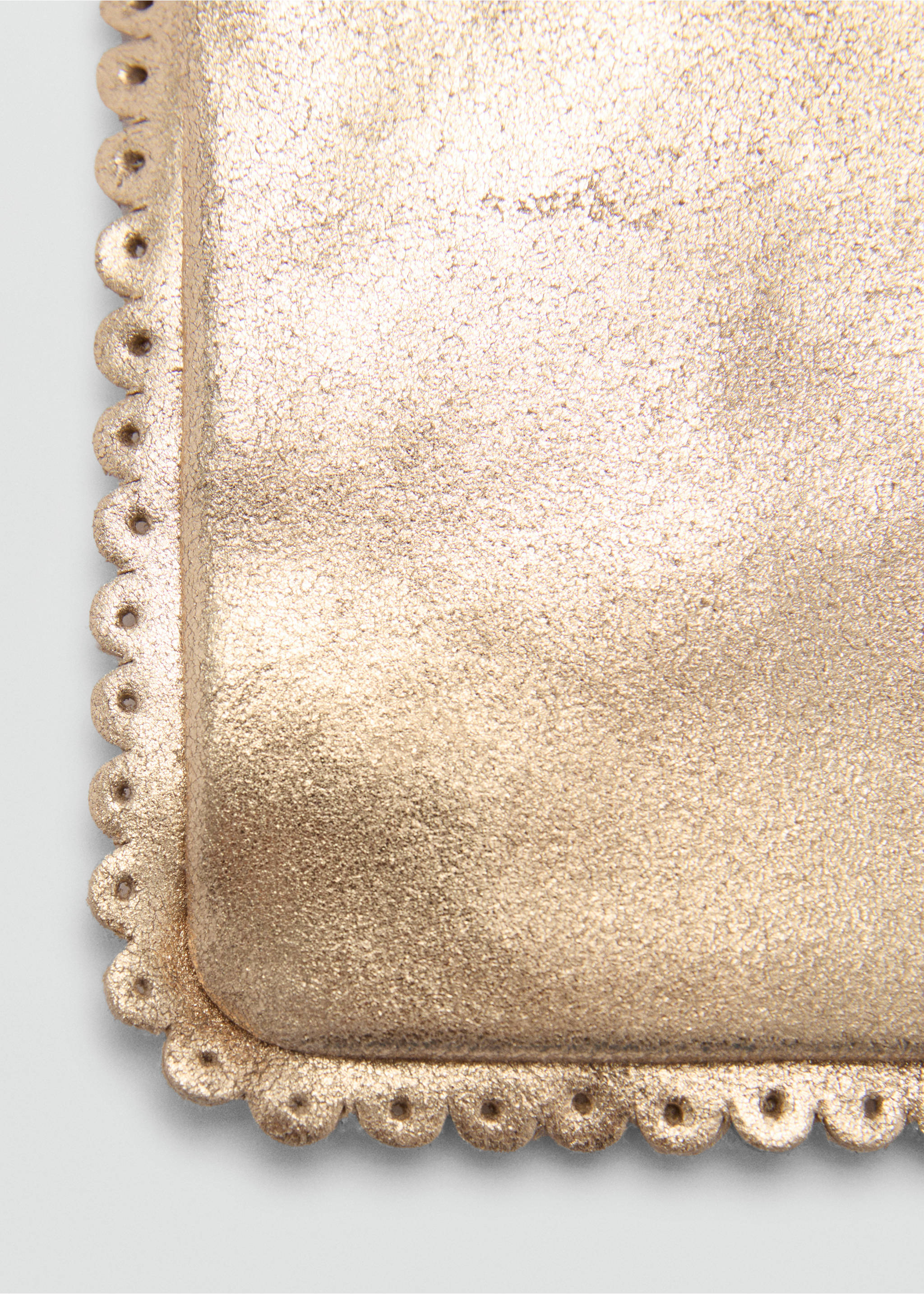 Malá kabelka metalizovaná - Detail zboží 1, Zlatá. Ref: 77050602-00.