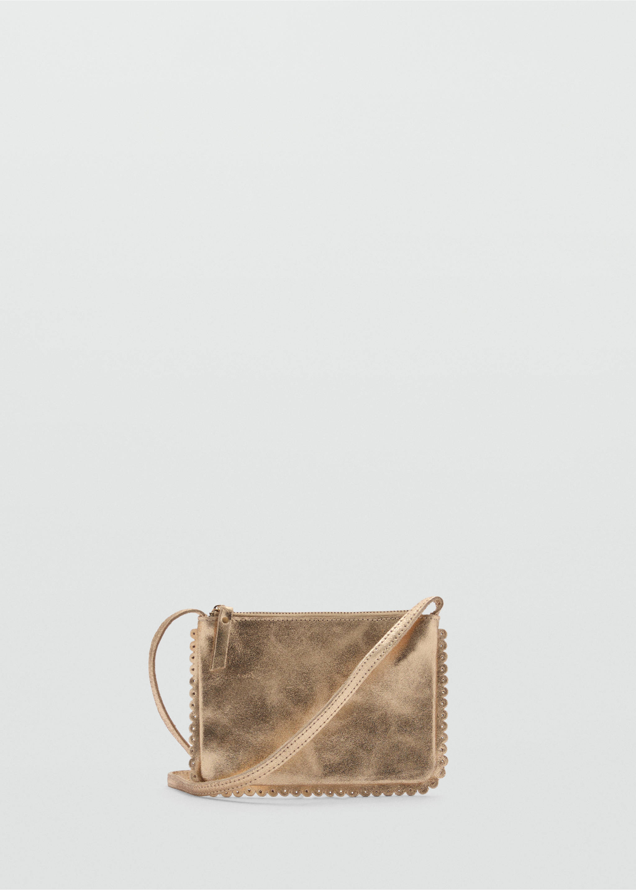 Small metallic bag - Article without model, Gold. Ref: 77050602-00.