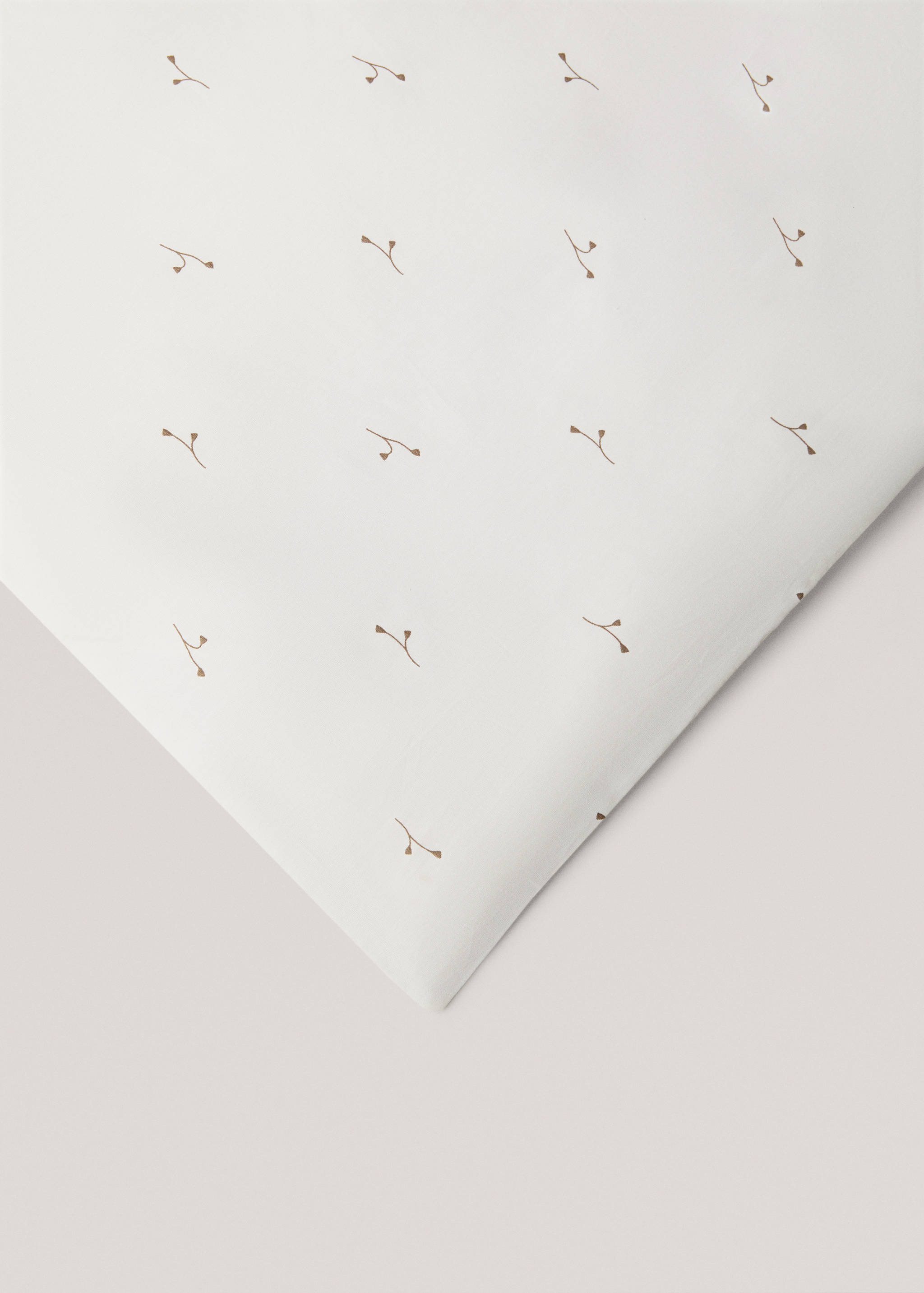 Floral-print duvet cover for king bed - Details of the article 3