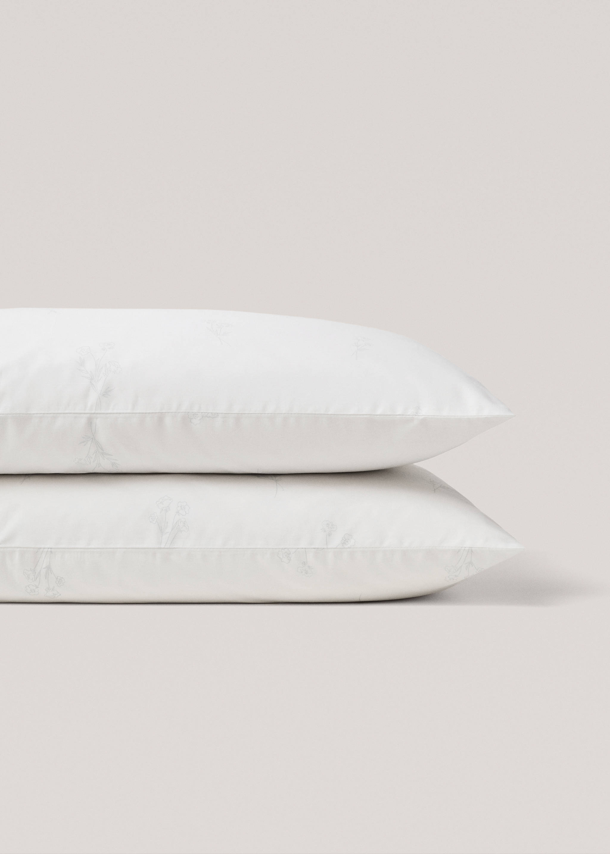 Floral pillow case 50x75cm - Details of the article 3